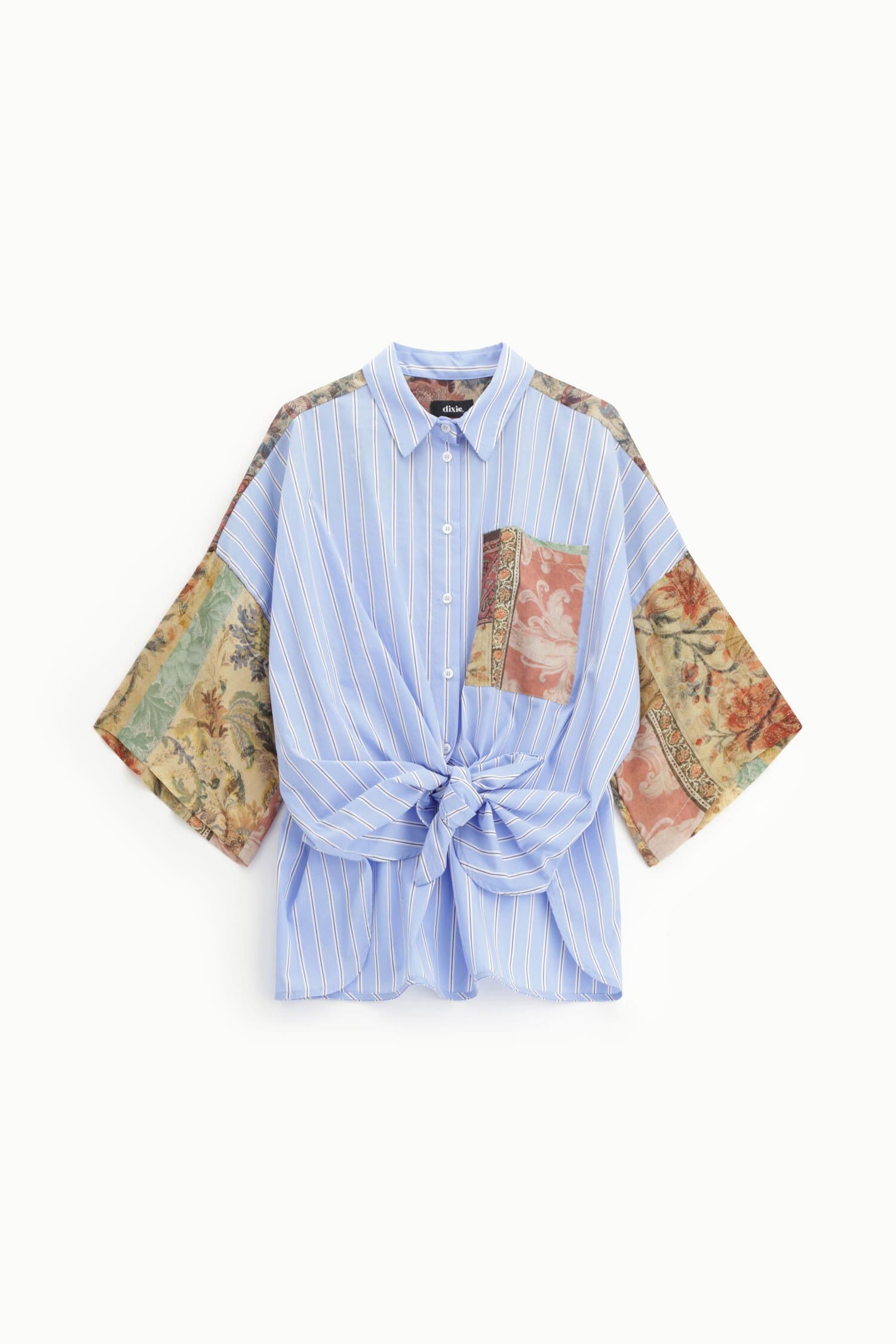 Dixie Knot And Patchwork Shirt