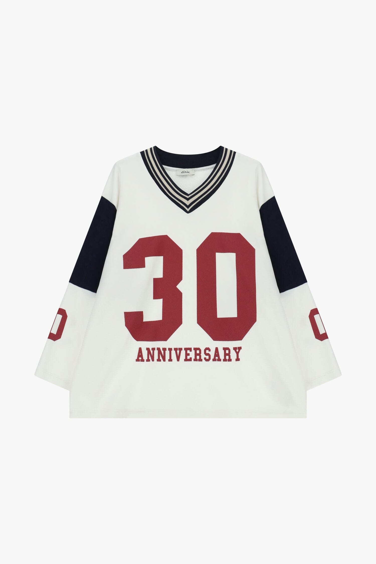 Sweatshirt Large Crew Neck Print 30 Anniversary Dixie