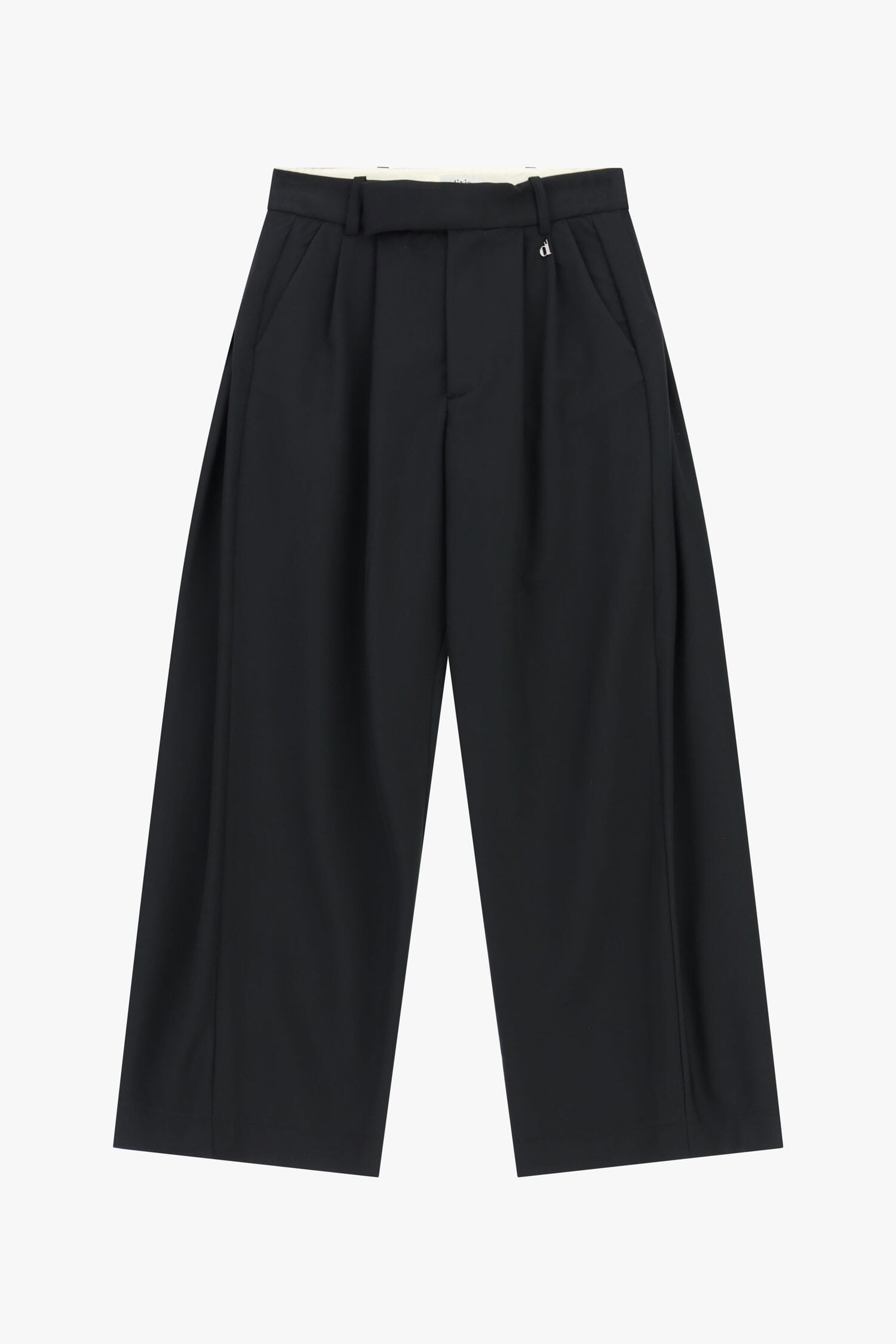 Pantalon court taille haute avec fléchettes Dixie