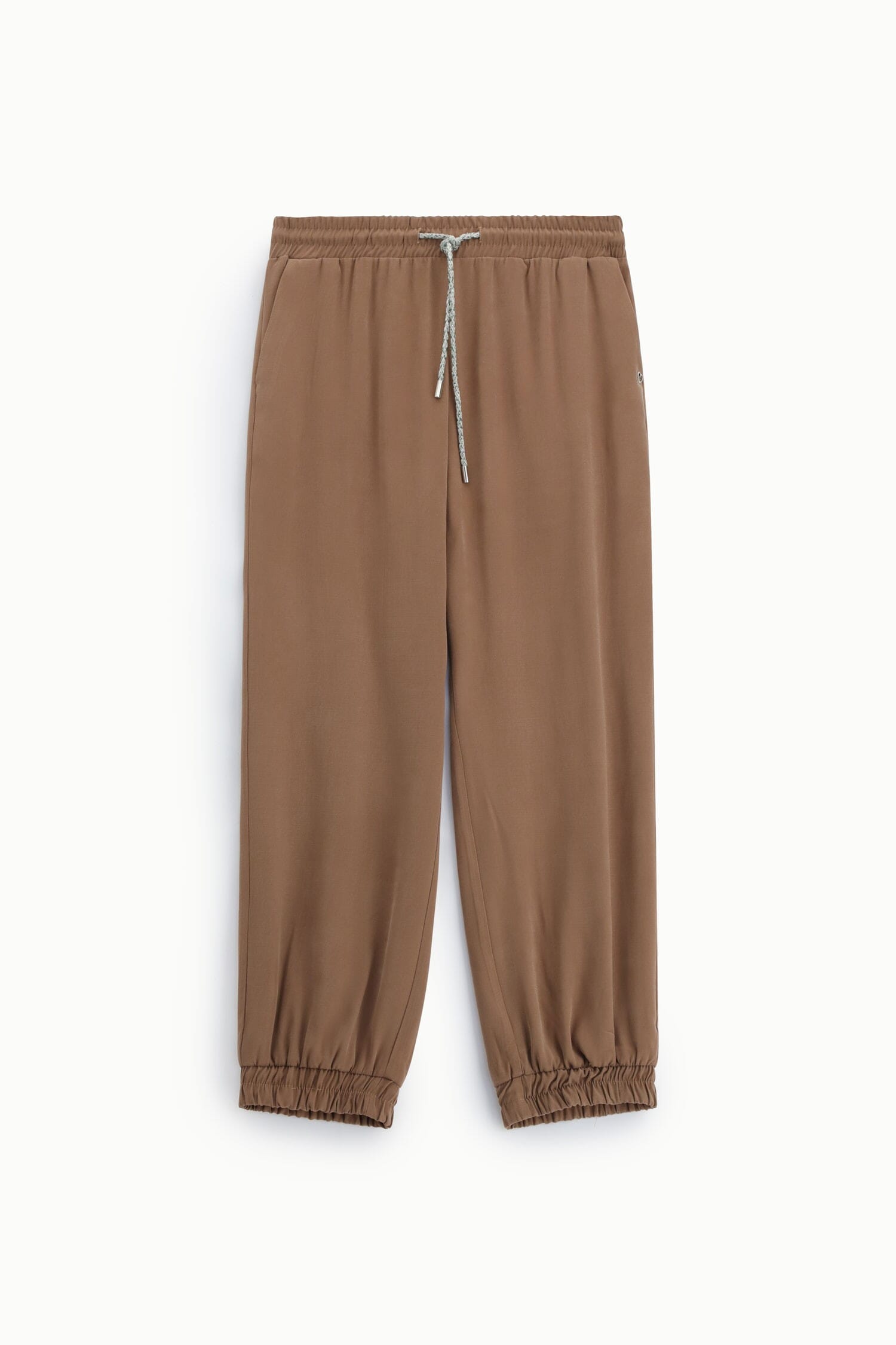 Trousers With Elastic Waist And Jogger Bottom Please
