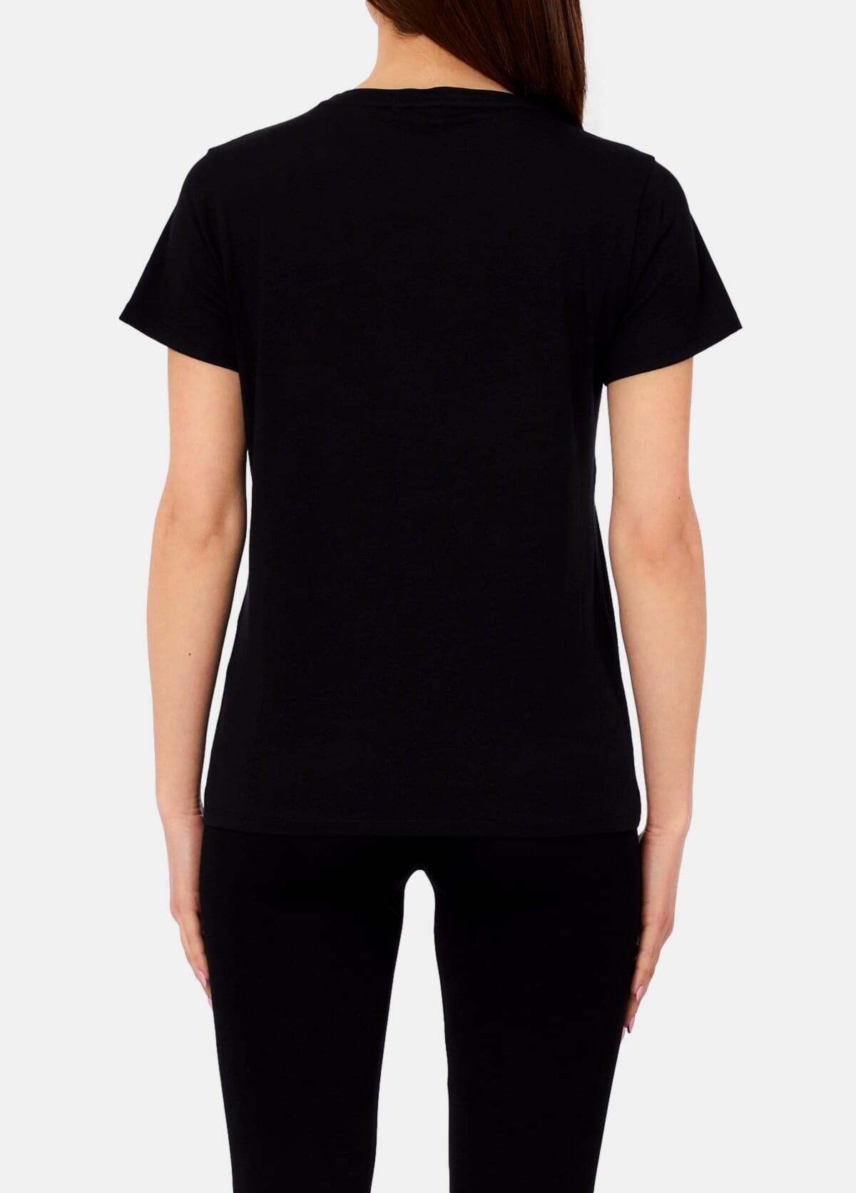 T-Shirt Con Logo E Stampa Liu Jo