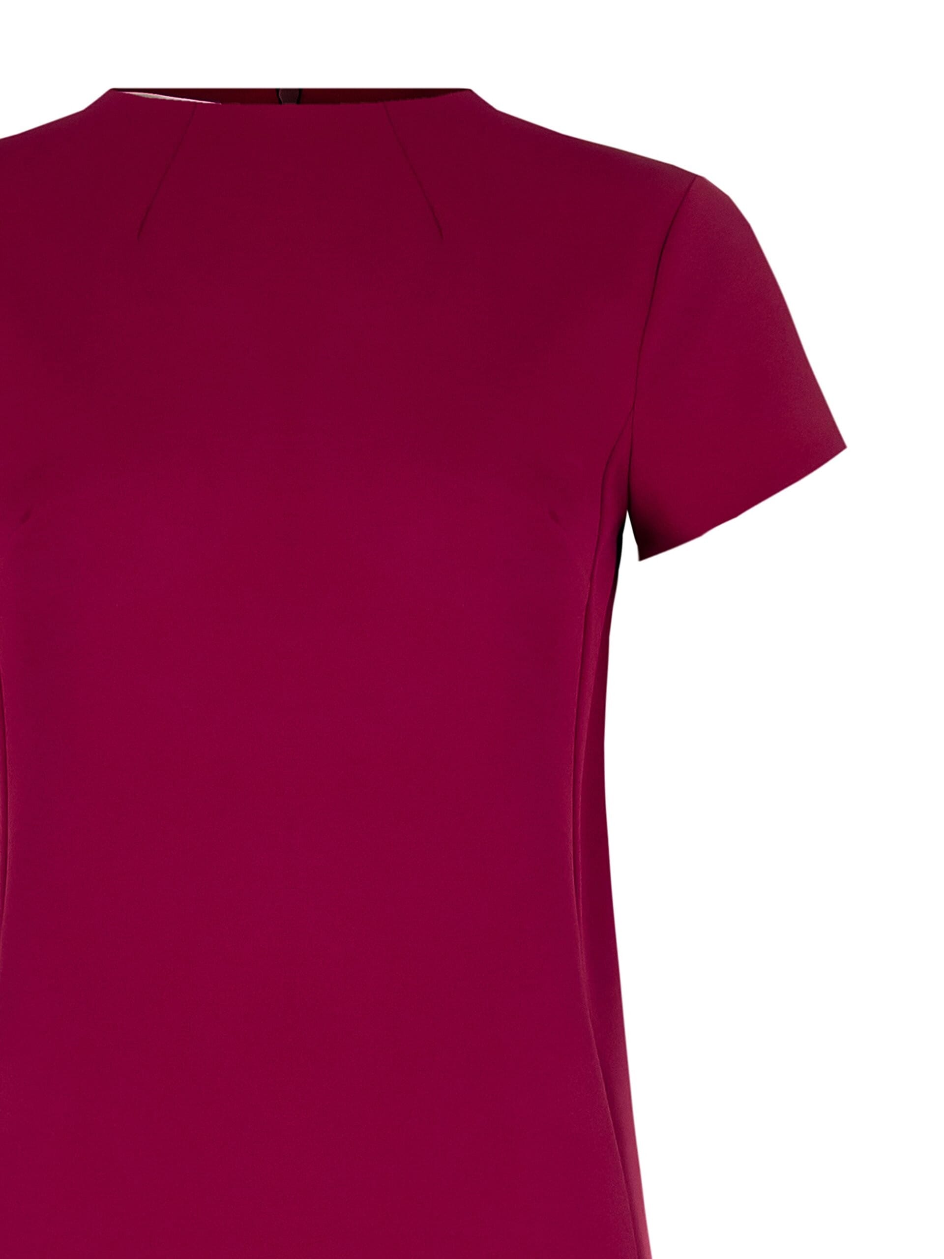 Short Dress In Scuba Crepe With Pockets Rinascimento