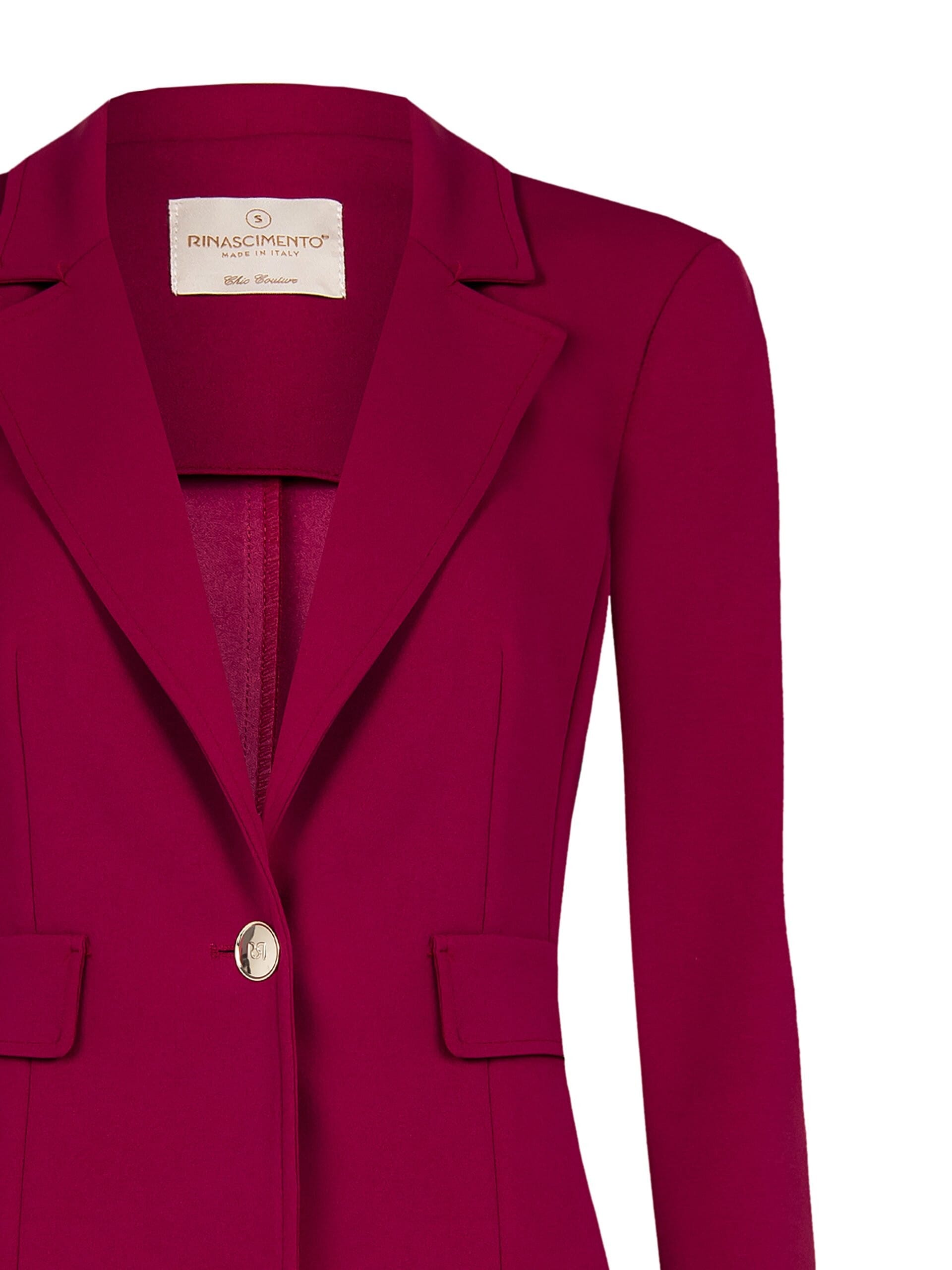 Rinascimento Crepe Scuba Blazer Jacket