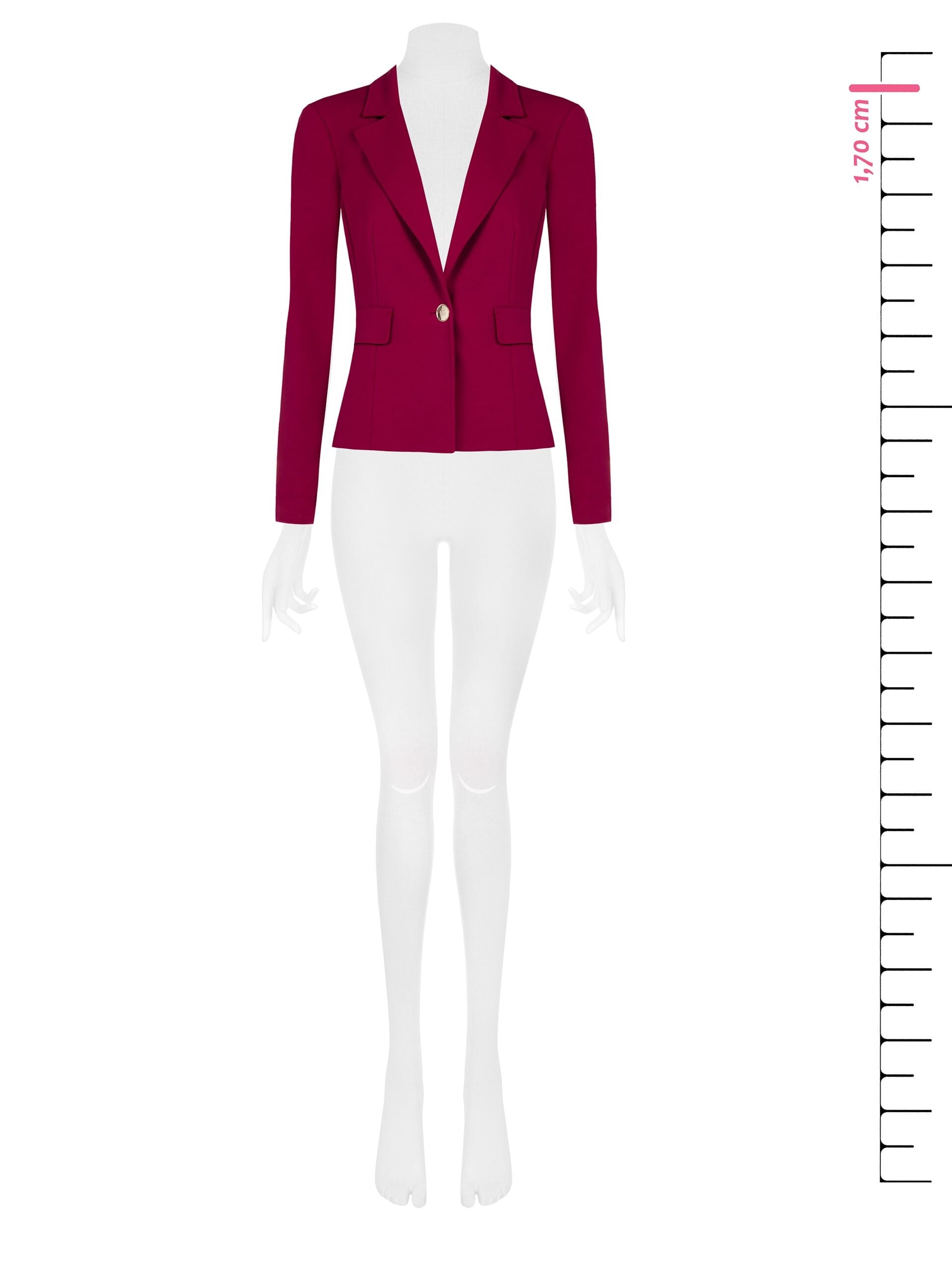 Rinascimento Crepe Scuba Blazer Jacket