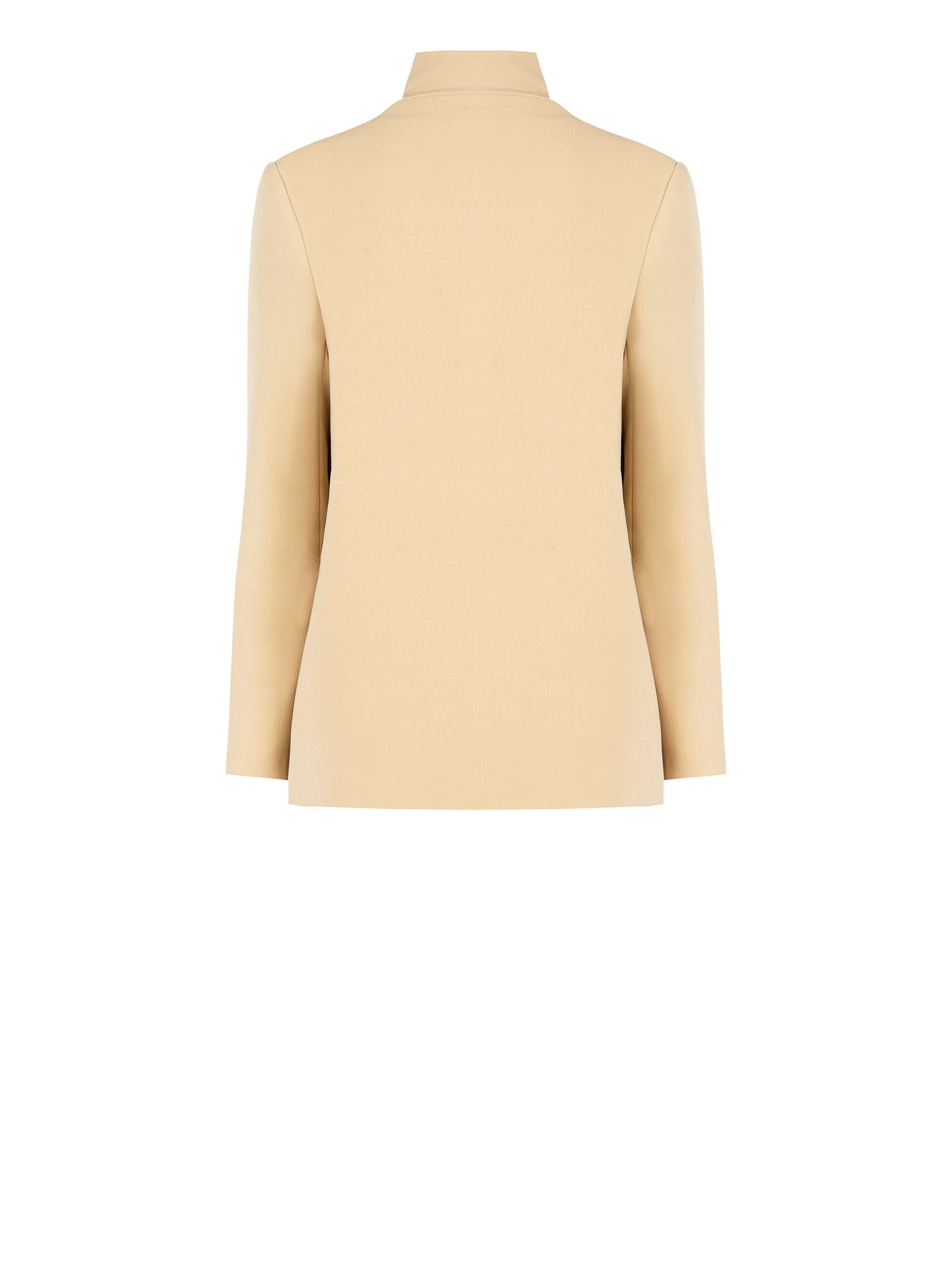 Manteau moyen à col haut et épaulettes Rinascimento