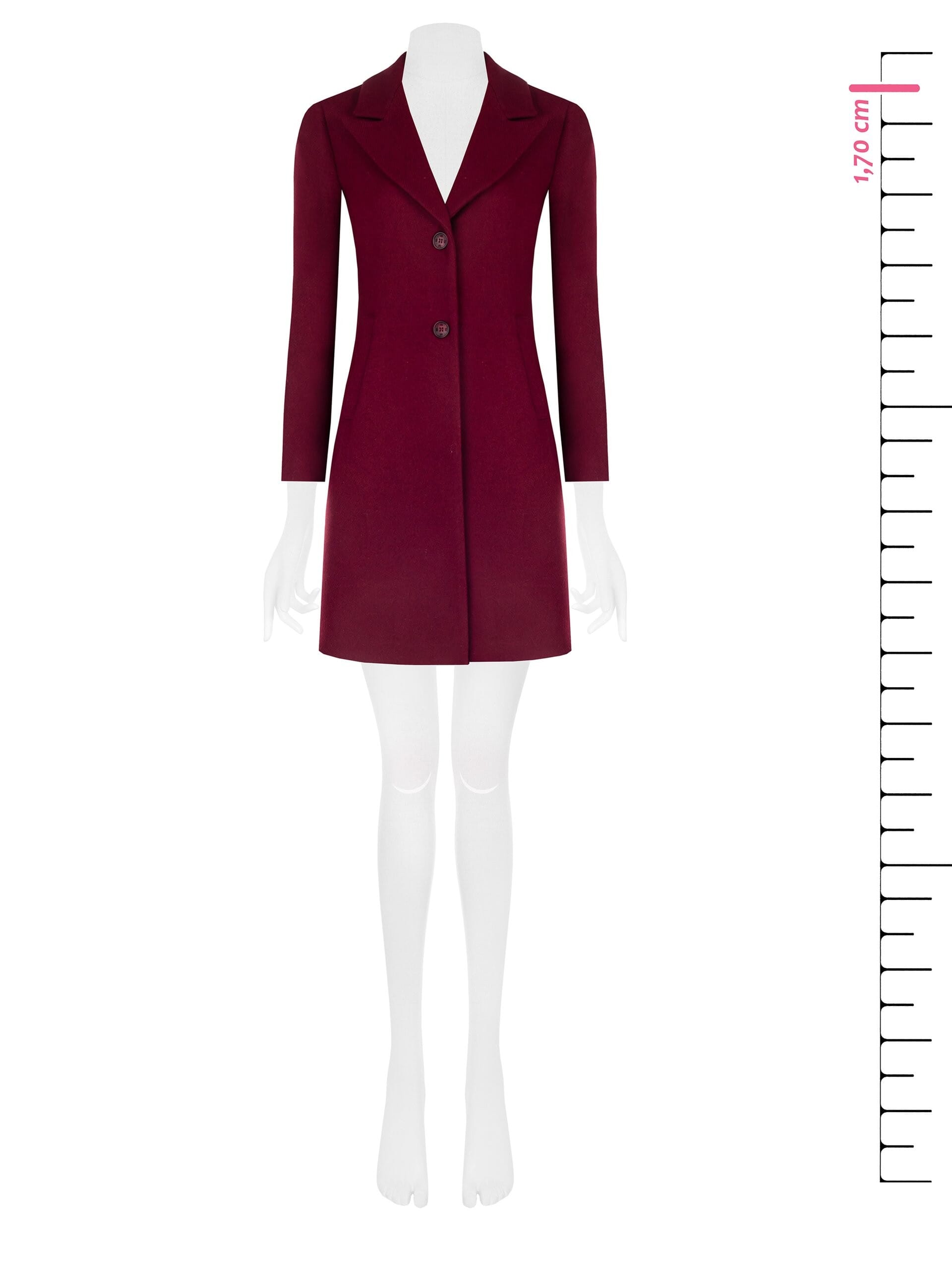 Rinascimento Manteau ajusté de longueur moyenne