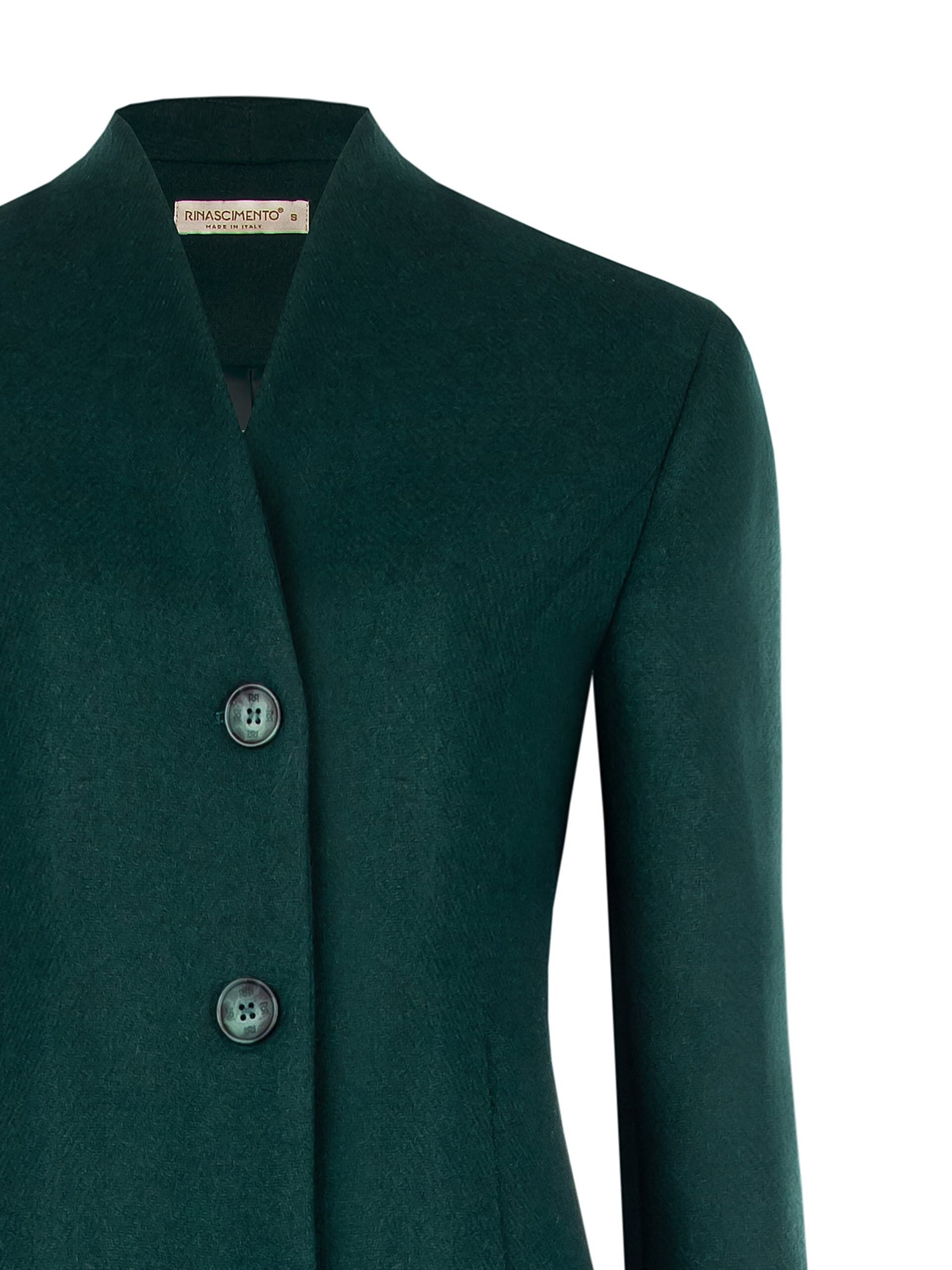 Rinascimento Manteau ajusté à col montant de longueur moyenne