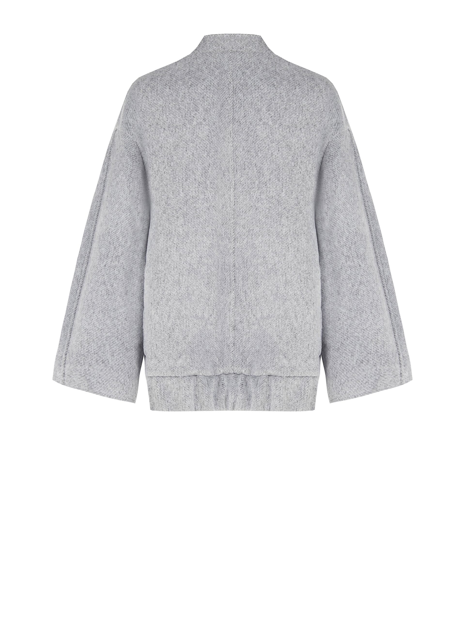 Cappotto Bomber Medio Con Maxi Tasche Rinascimento