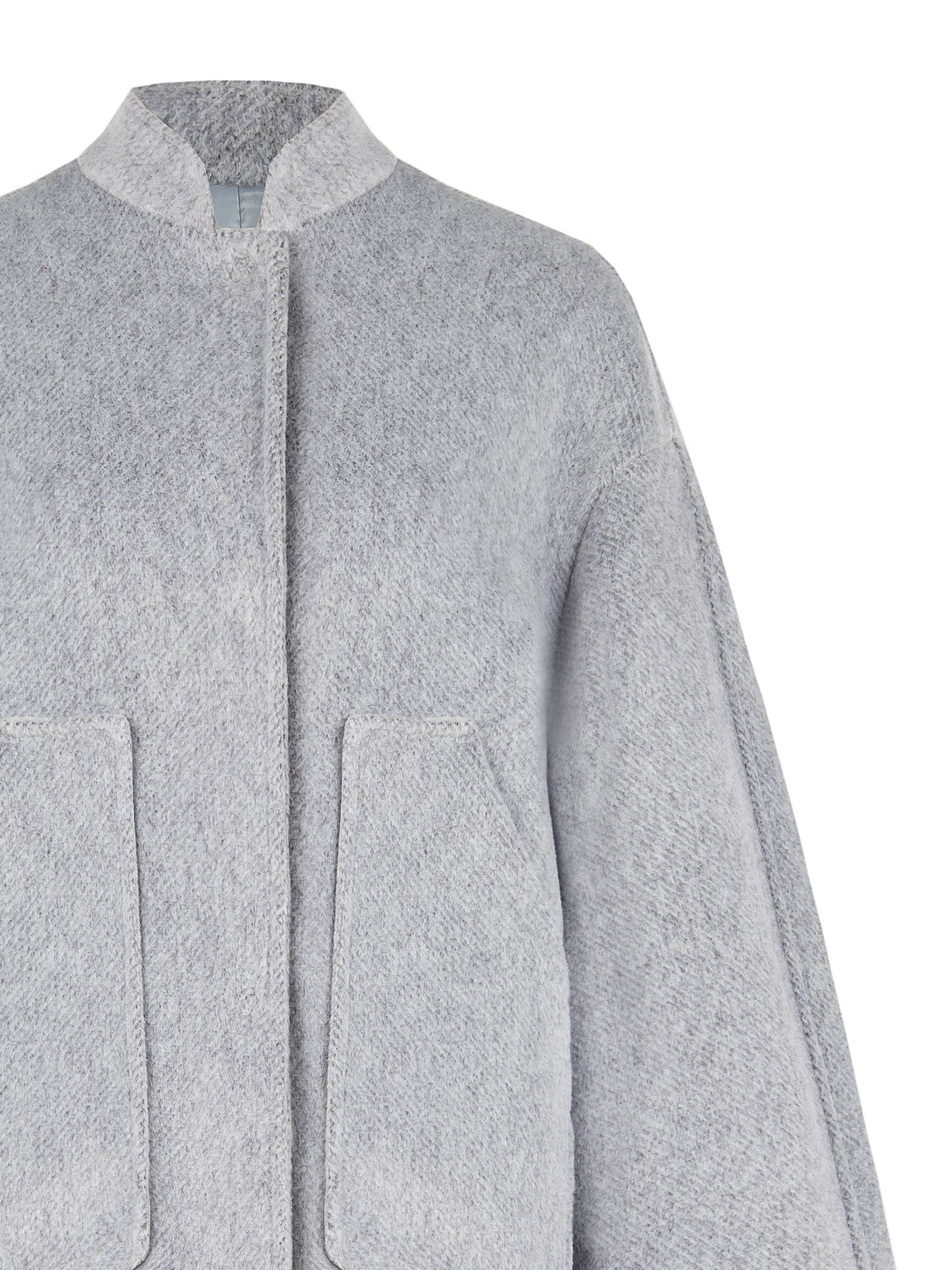 Cappotto Bomber Medio Con Maxi Tasche Rinascimento