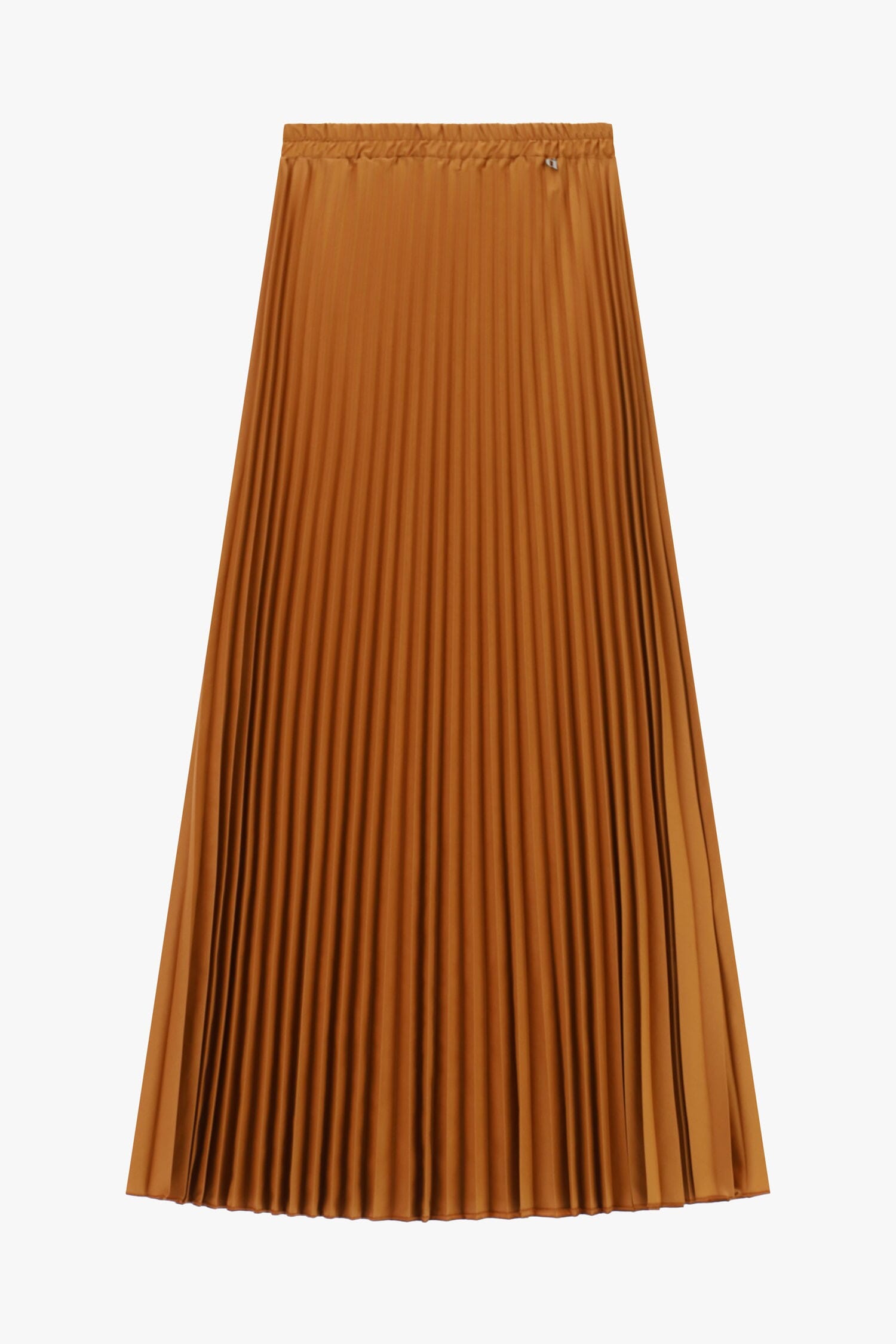 Gonna Plissettata Midi Con Elastico In Vita Dixie