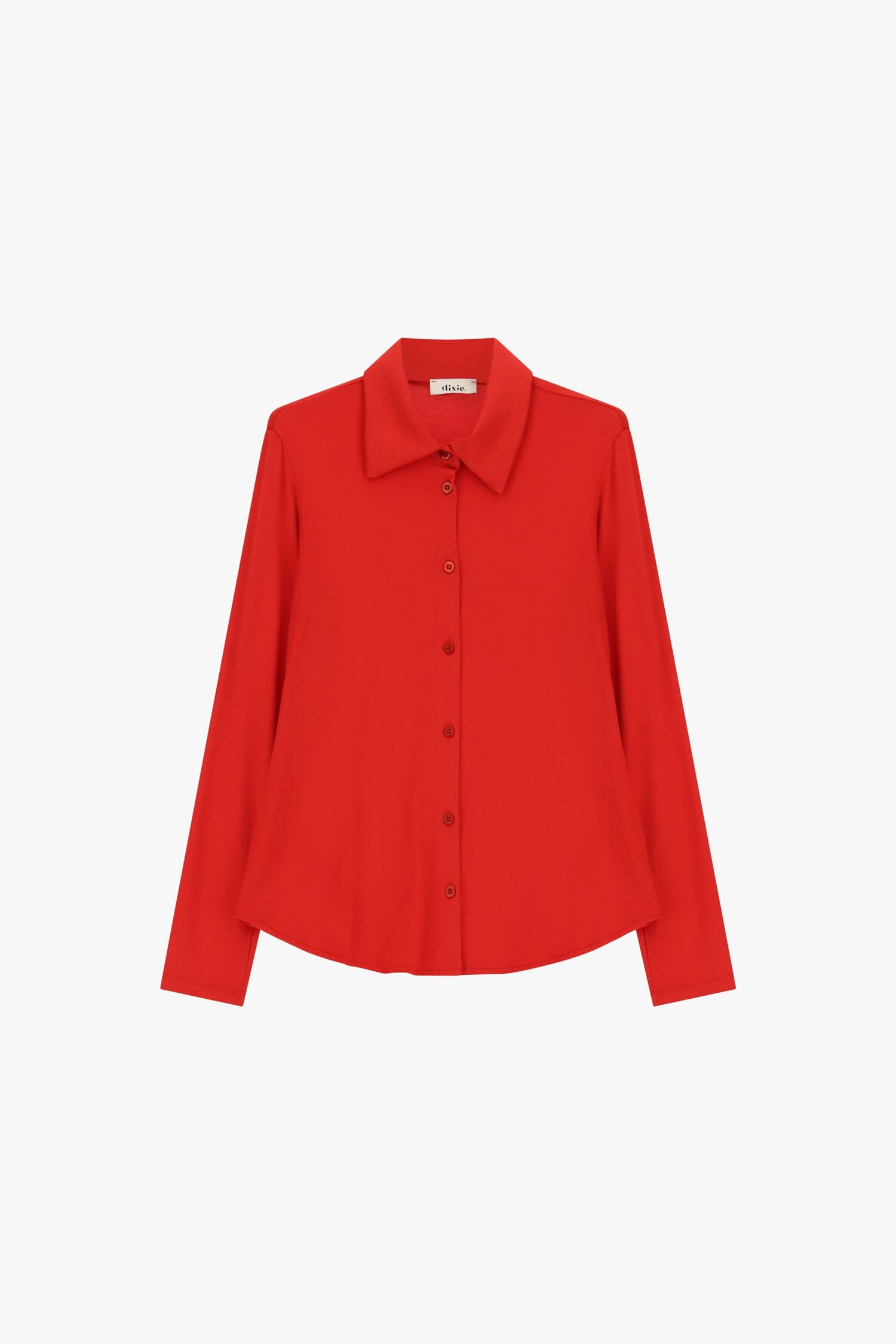 Regular-Fit Shirt Classic Collar And Long Sleeves Dixie