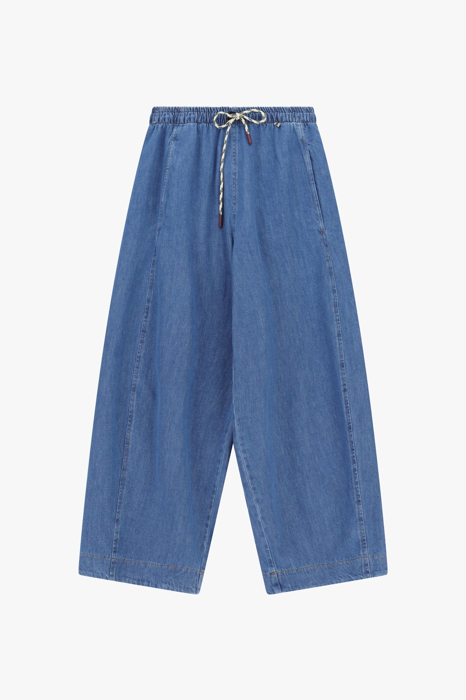 Wide Palace Trousers With Elasticated Waist And Drawstring Dixie