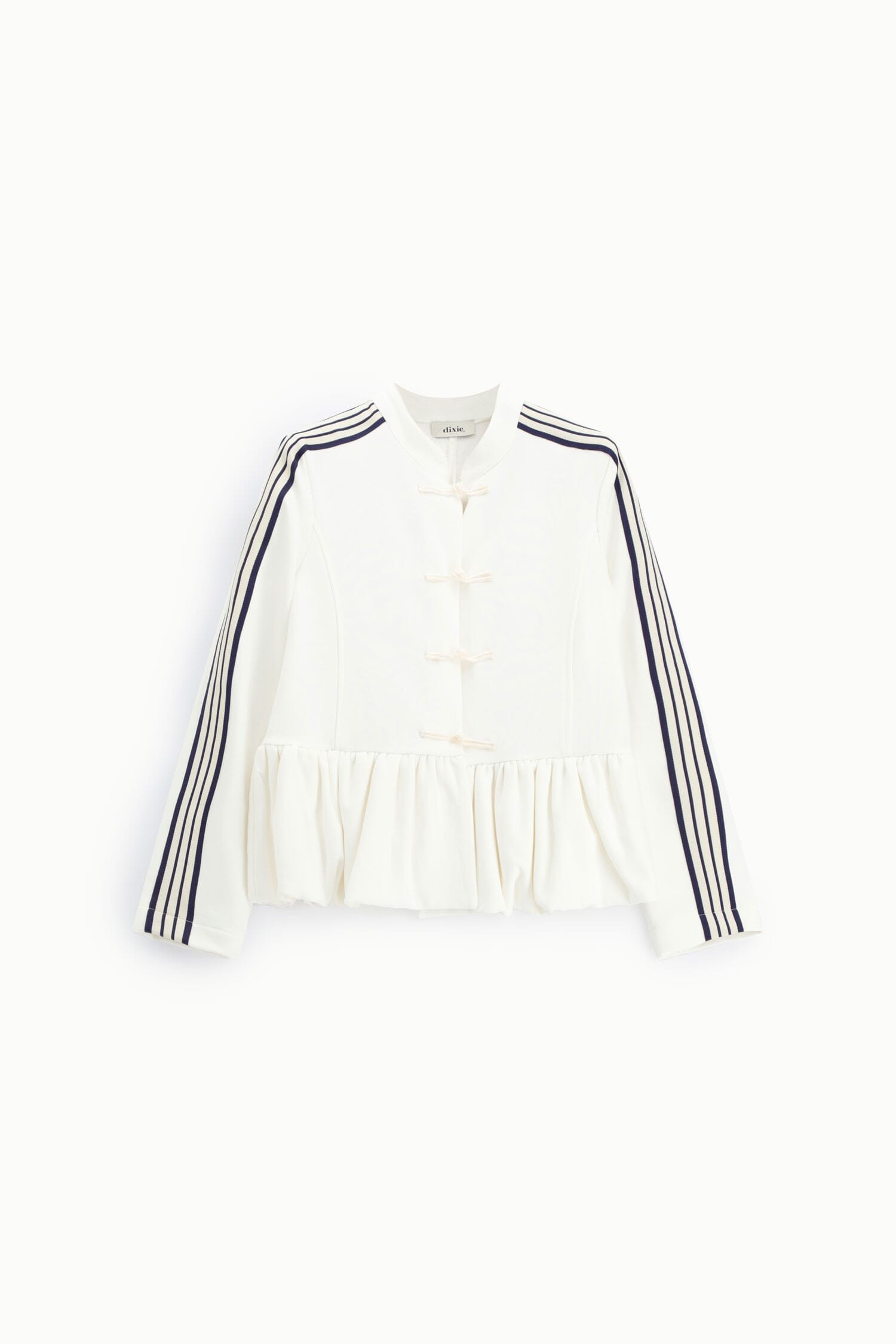 Dixie - Sweat à capuche avec nœud et volants