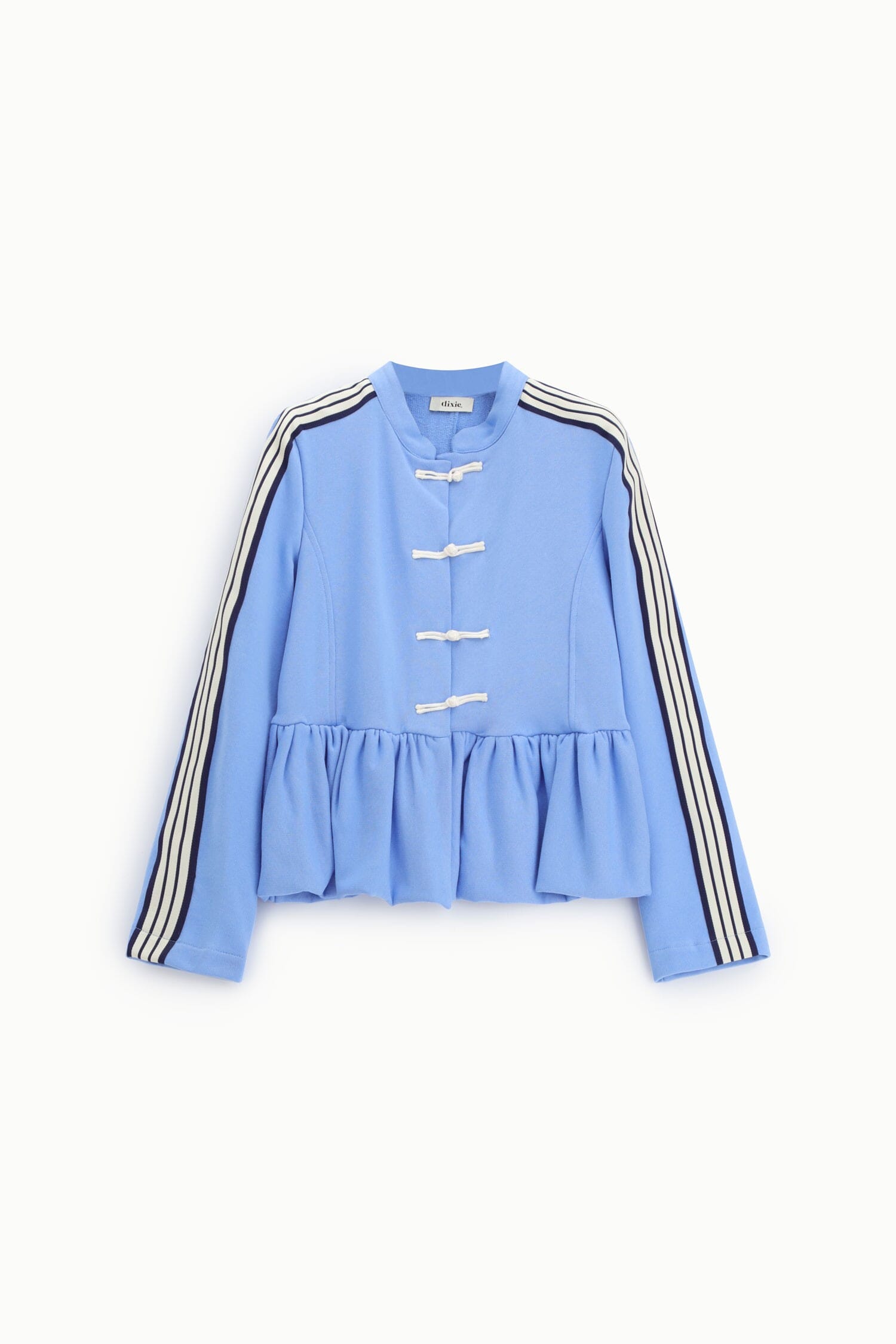 Dixie - Sweat à capuche avec nœud et volants