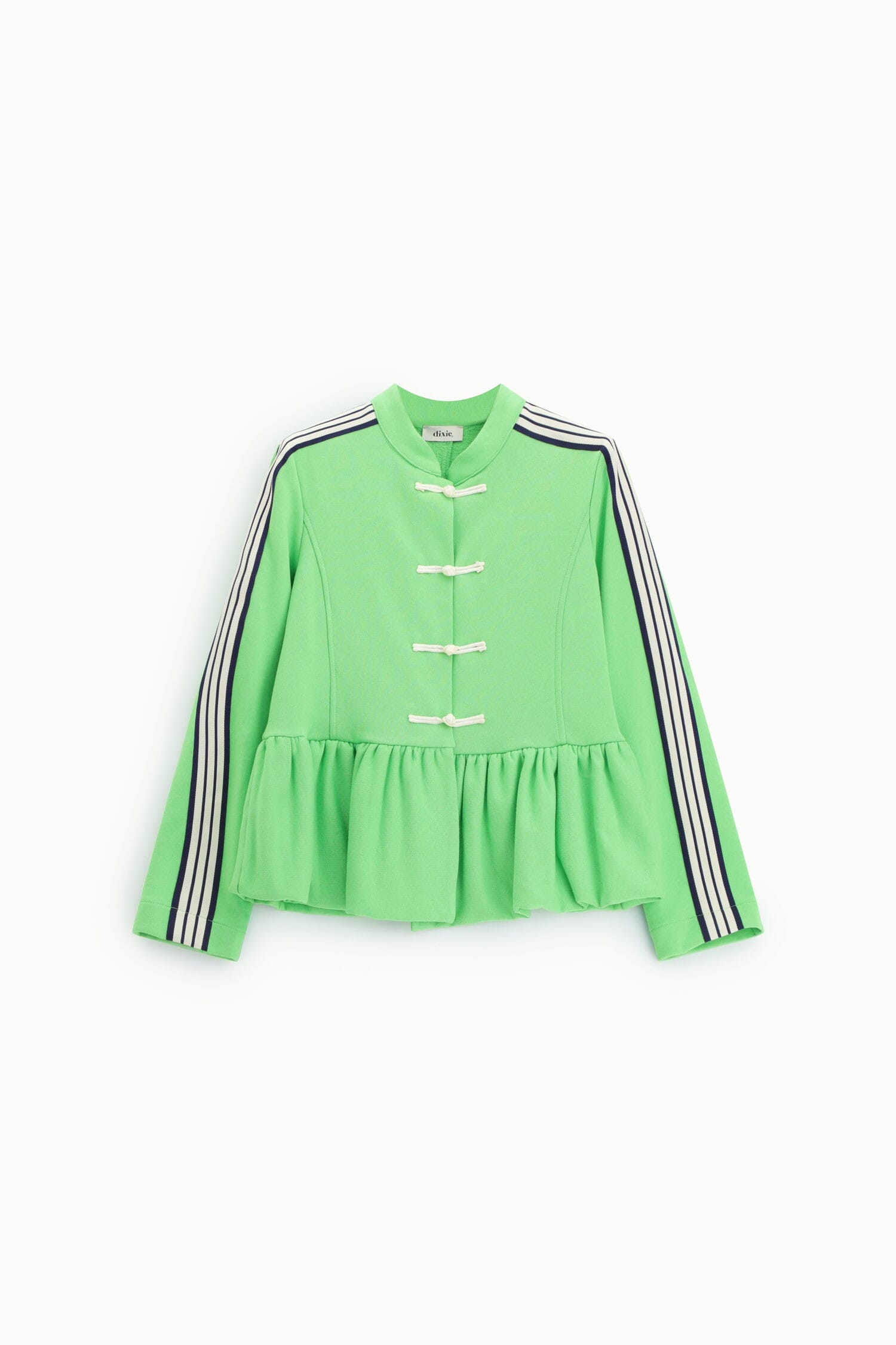 Dixie - Sweat à capuche avec nœud et volants