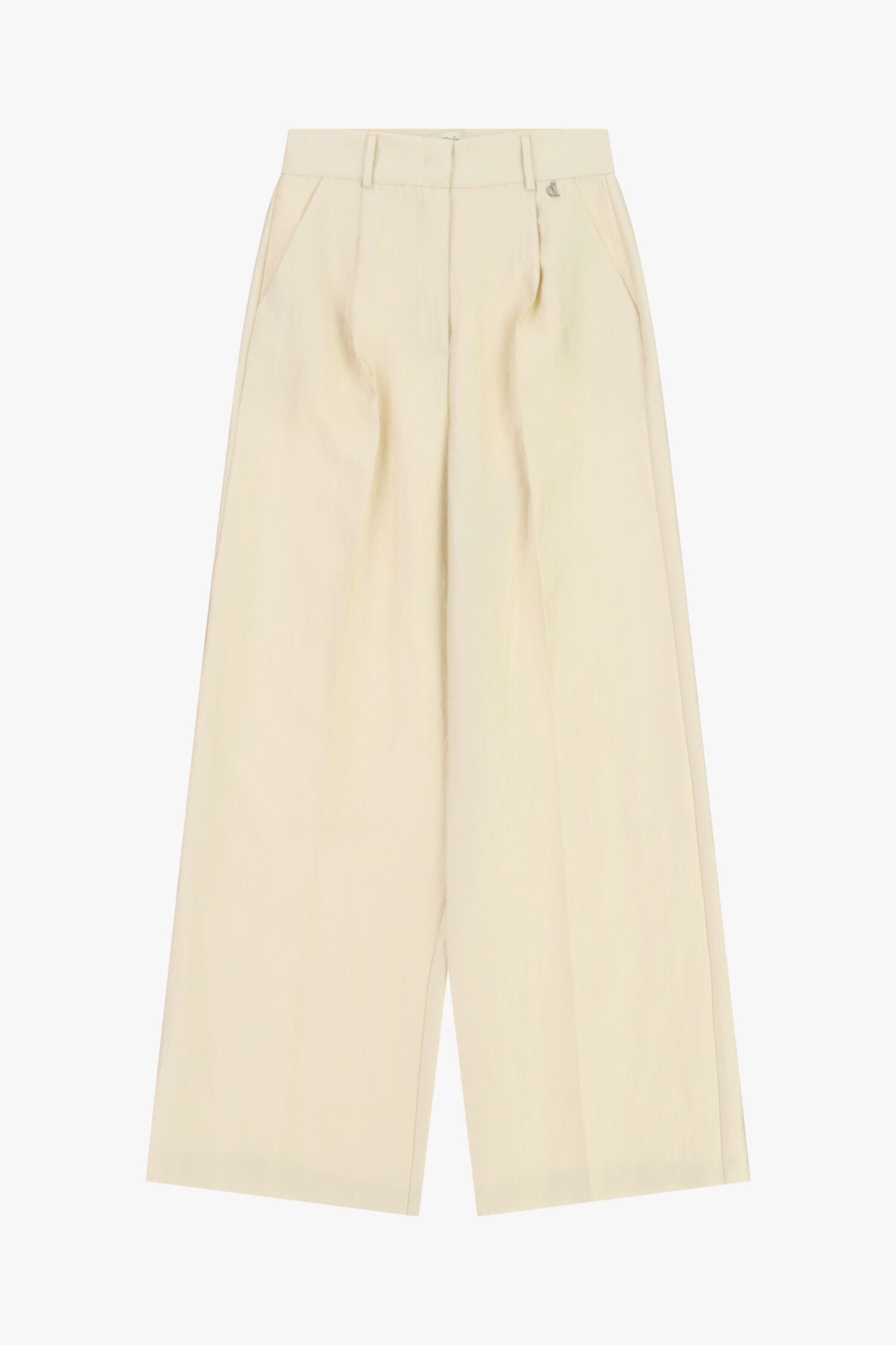 High Waisted Palace Trousers With Front Darts Dixie