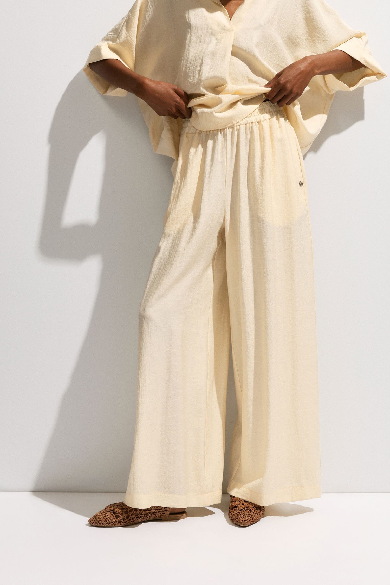 Wide High Waisted Trousers Please