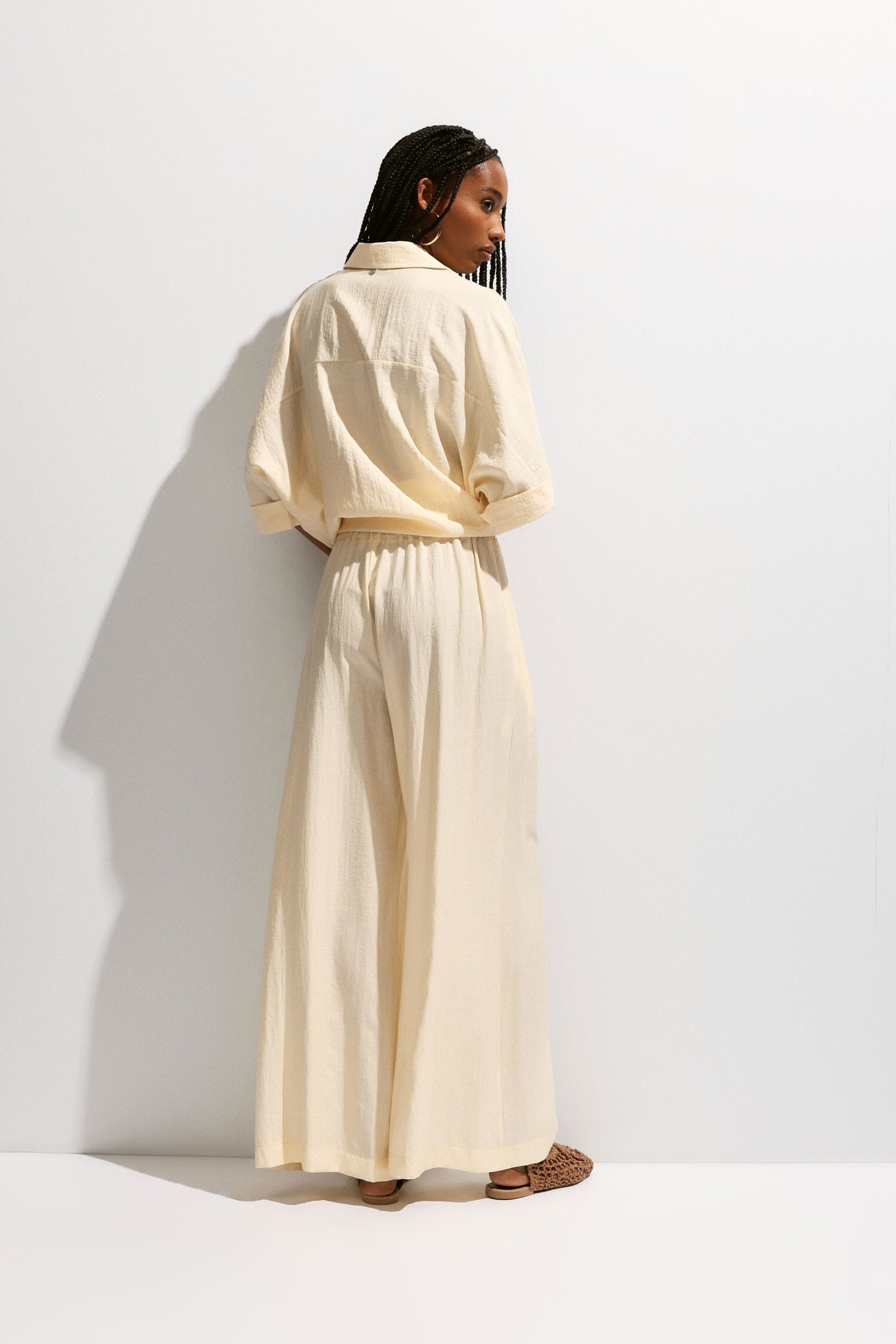 Wide High Waisted Trousers Please