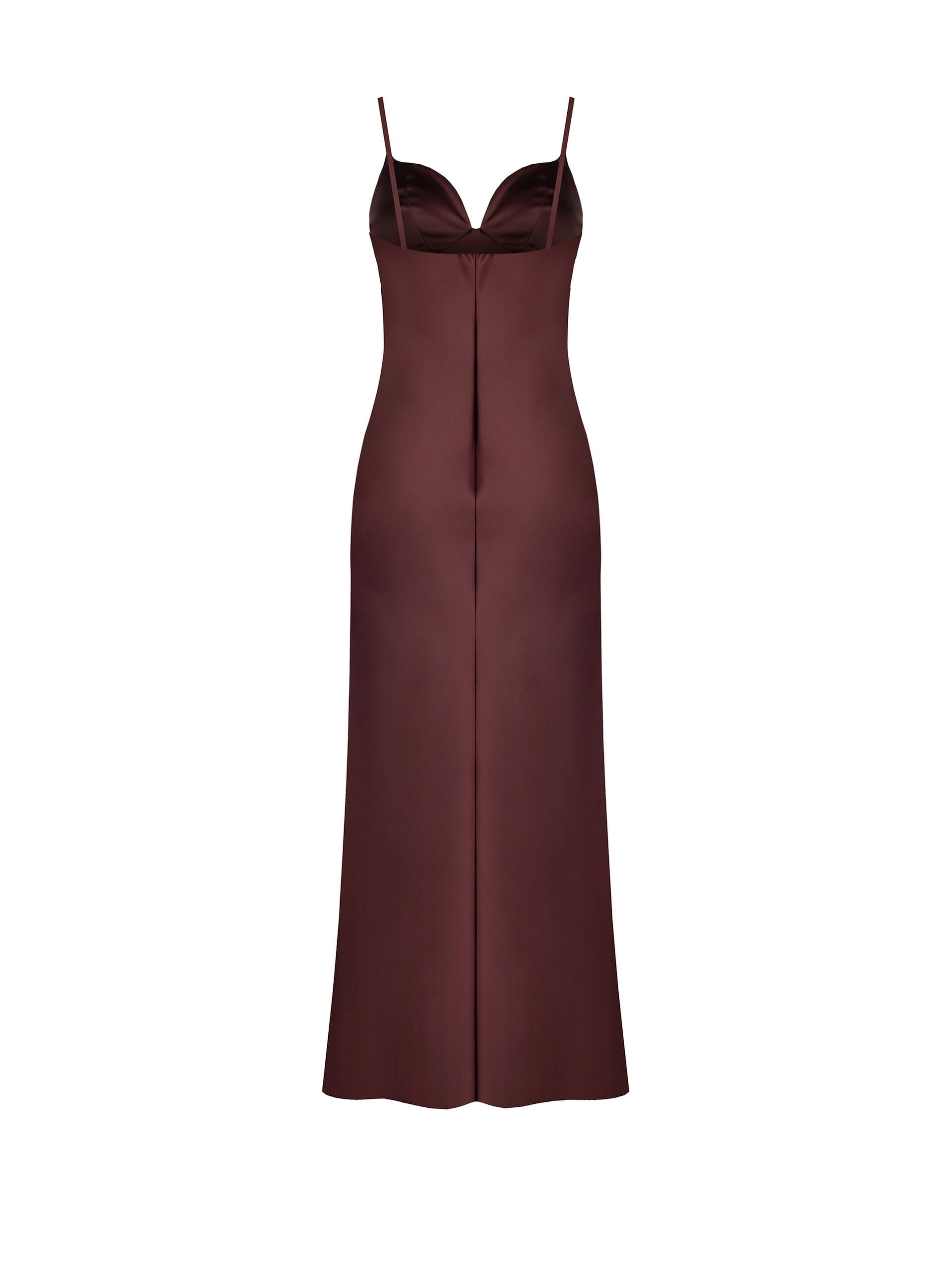 Rinascimento Satin Sweetheart Neckline Petticoat Robe