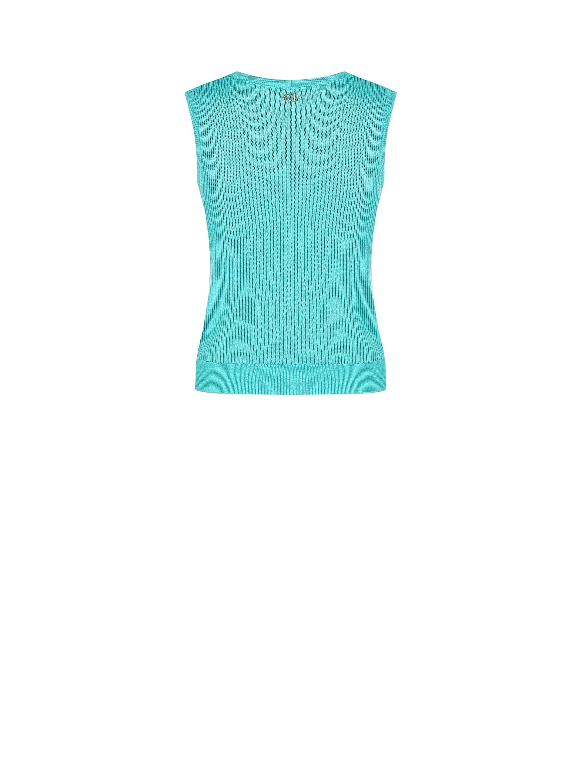 Rinascimento Corduroy Viscose Blend Fitted Top