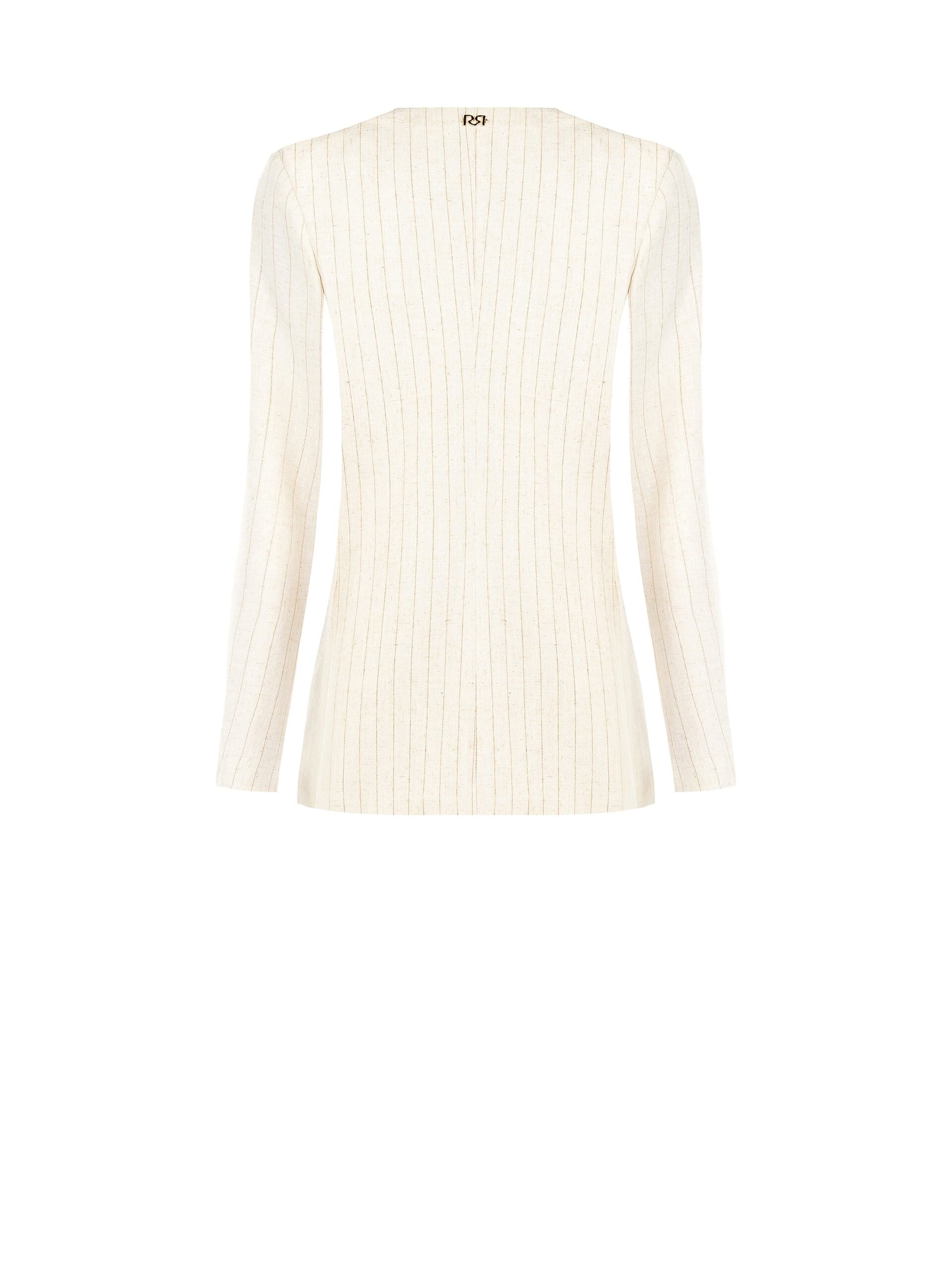 Rinascimento No Reverse Pinstripe Blazer Jacket