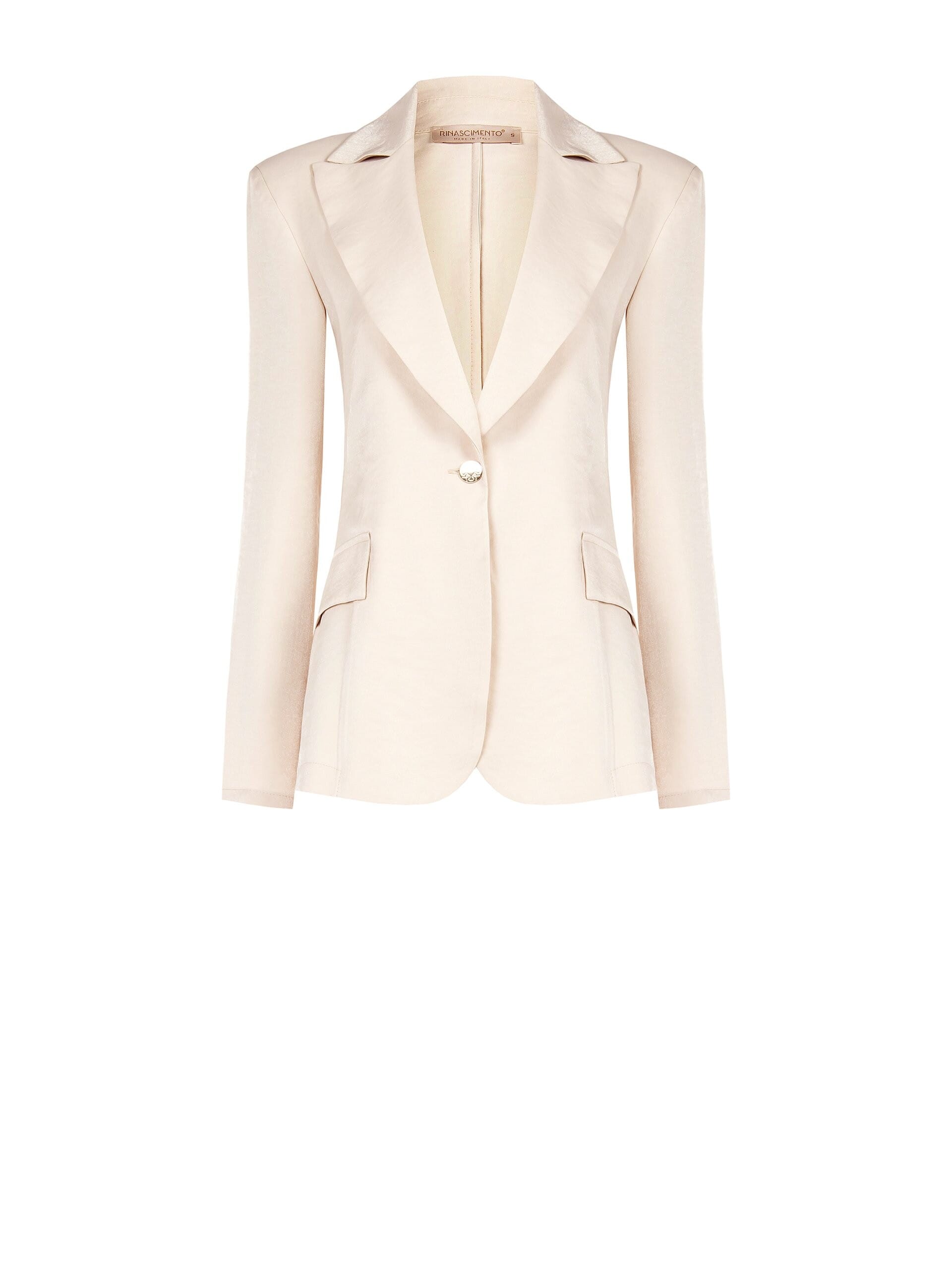 Rinascimento - Veste blazer en viscose à effet perlé