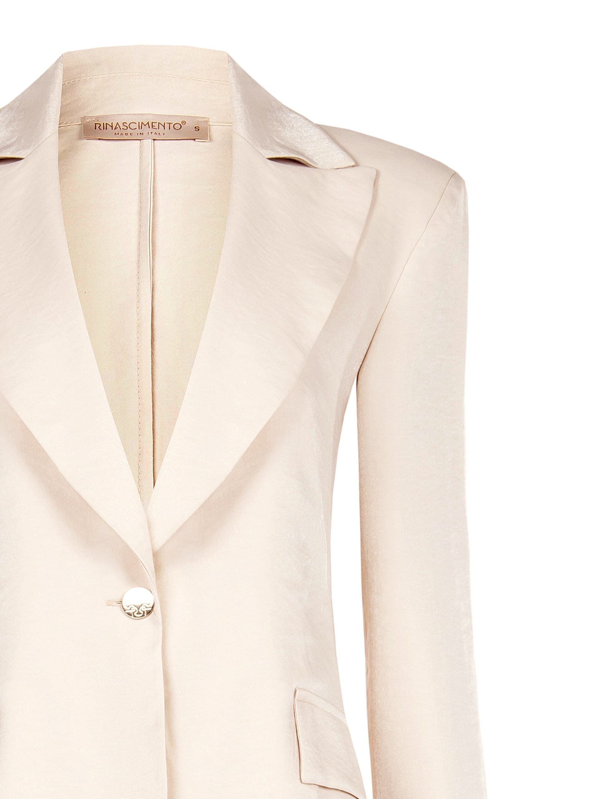 Rinascimento - Veste blazer en viscose à effet perlé