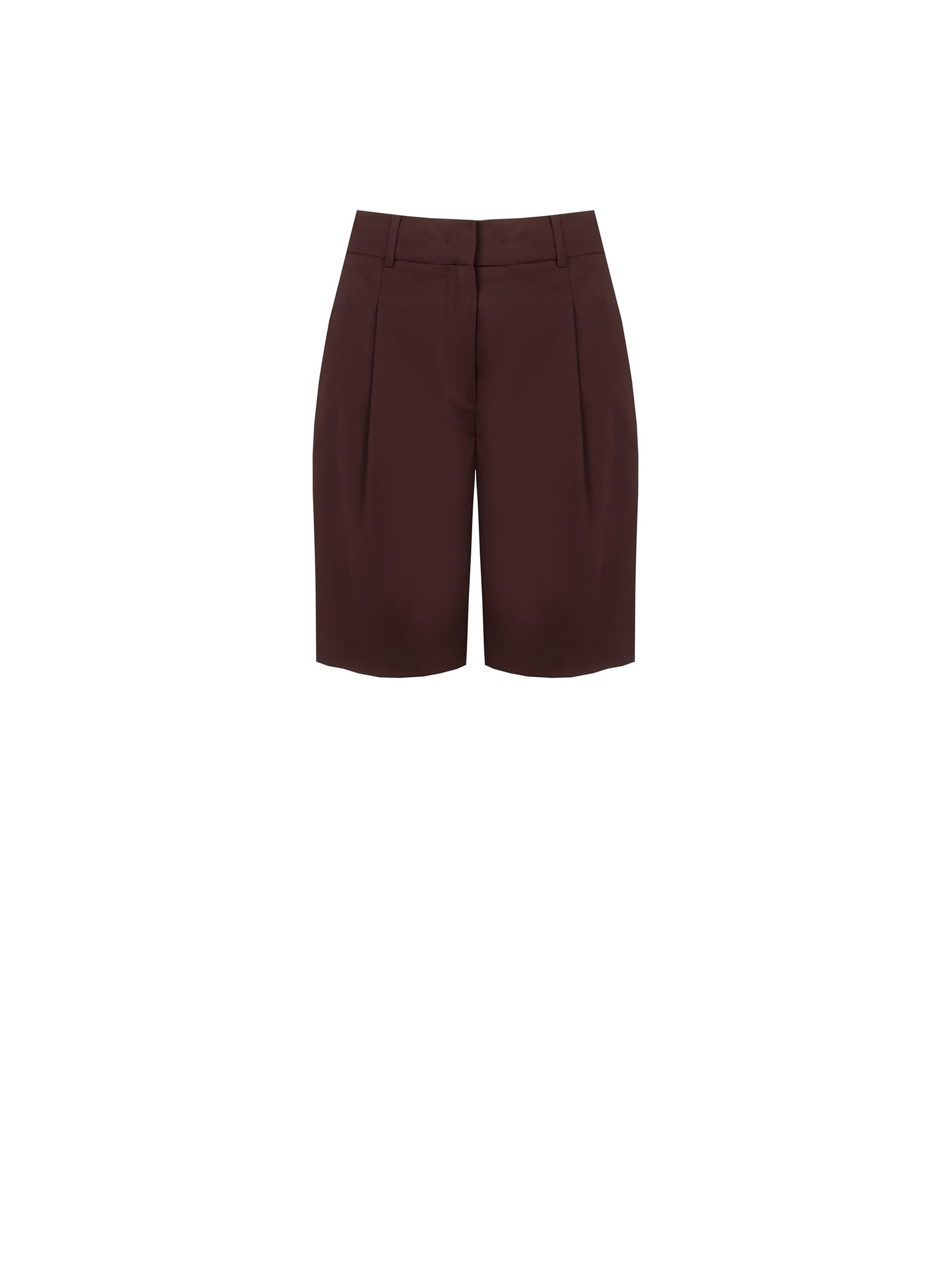 Rinascimento Mixed Cotton Stretch Bermuda Shorts