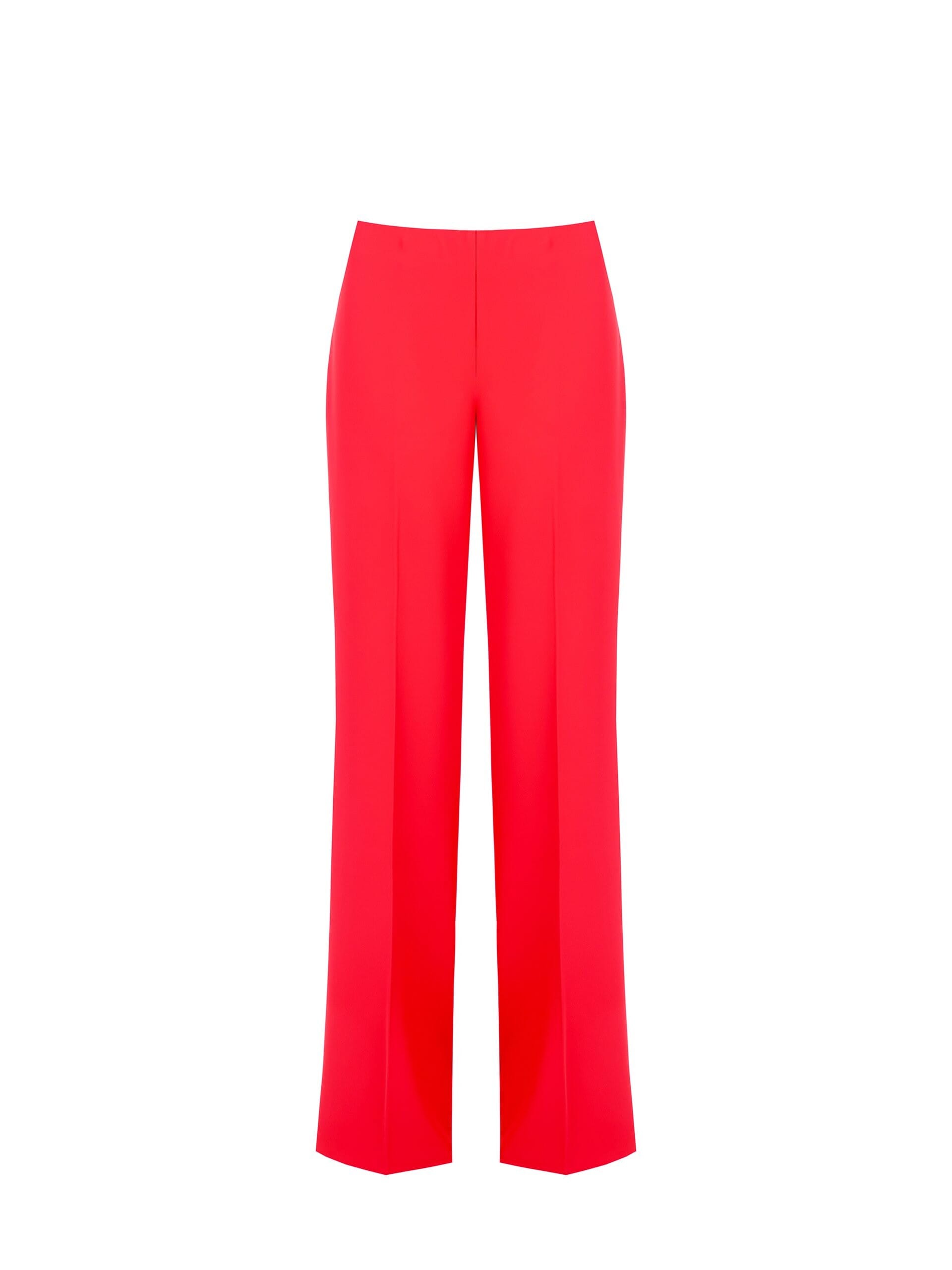 Fluid Fabric Palace Trousers With Side Zip Rinascimento