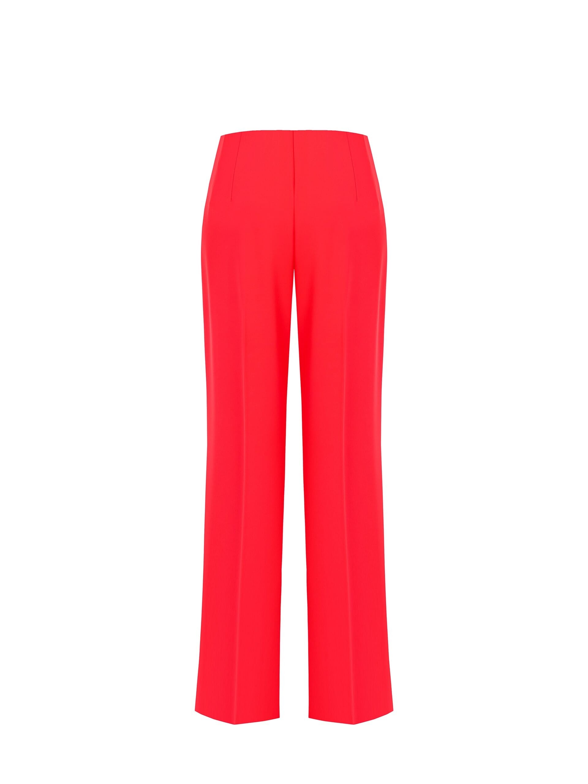 Fluid Fabric Palace Trousers With Side Zip Rinascimento