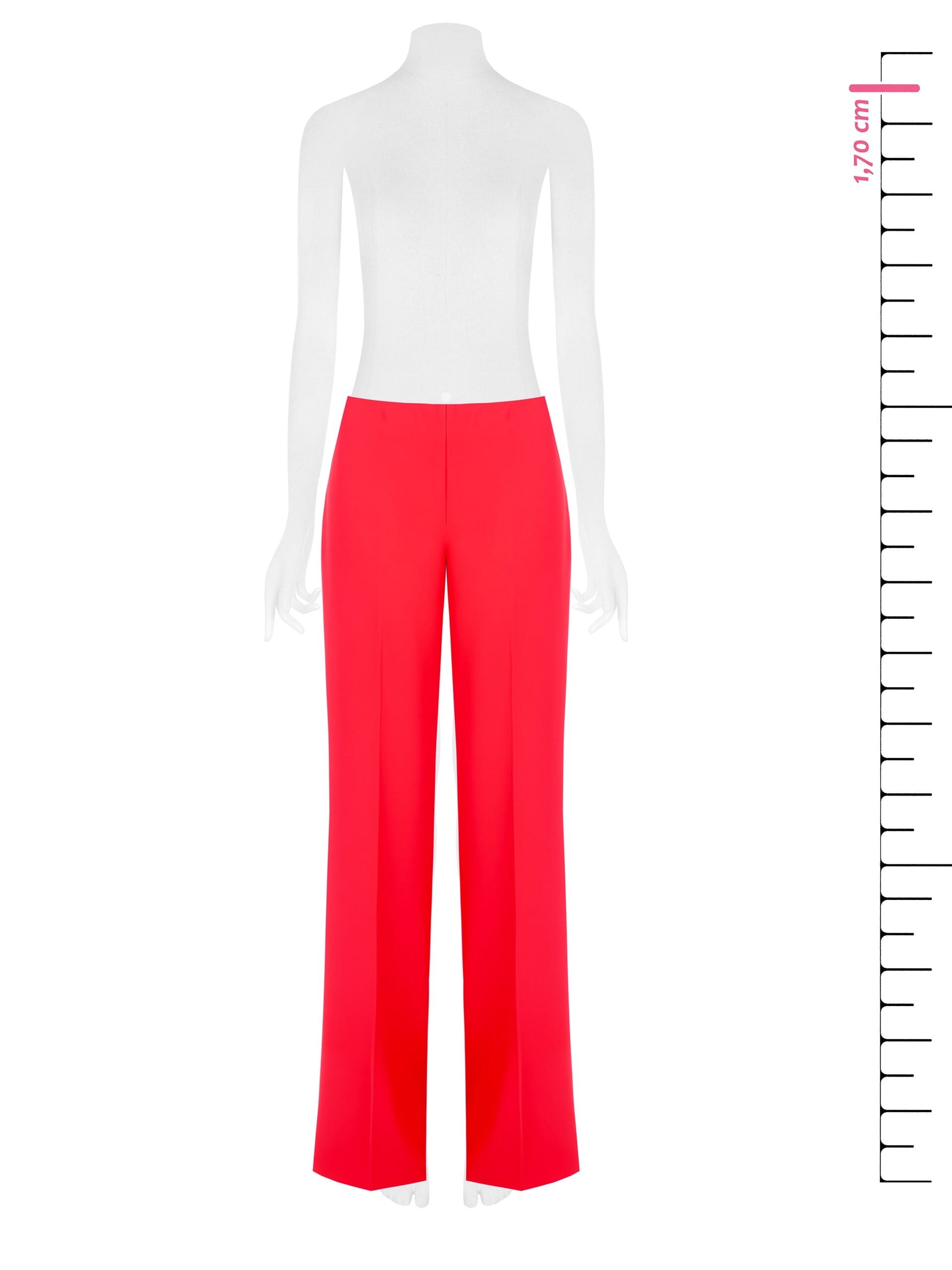 Fluid Fabric Palace Trousers With Side Zip Rinascimento