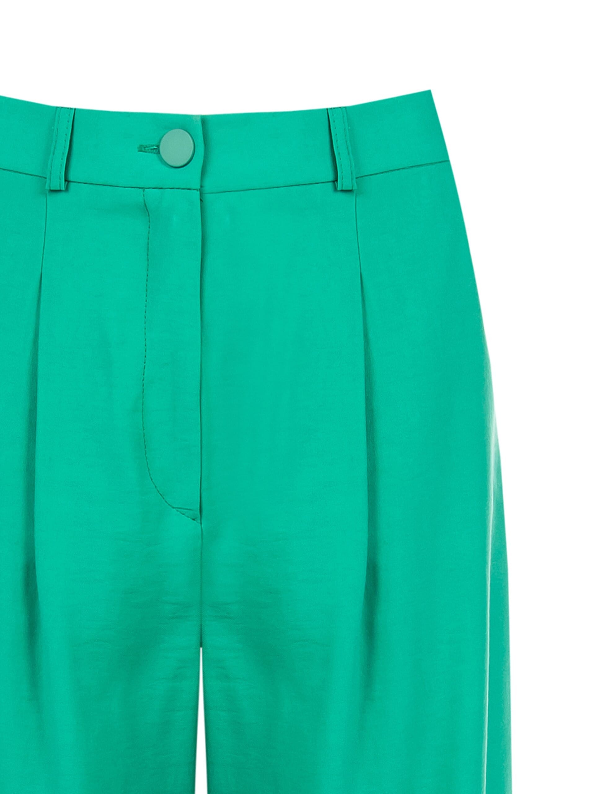 Mixed Cotton Bermuda Shorts With Darts And Pockets Rinascimento