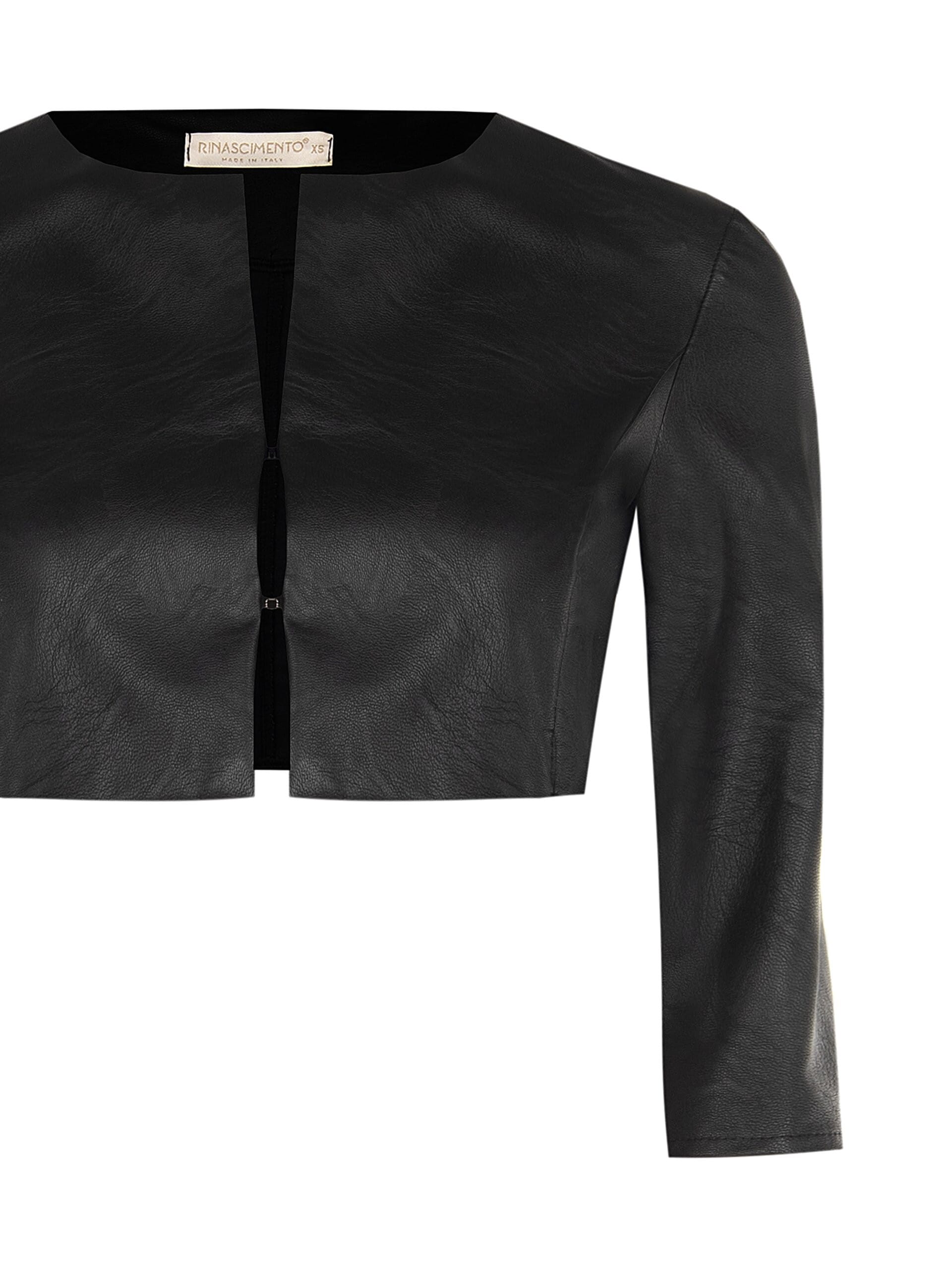 Rinascimento Leatherette Bolero Shrugs