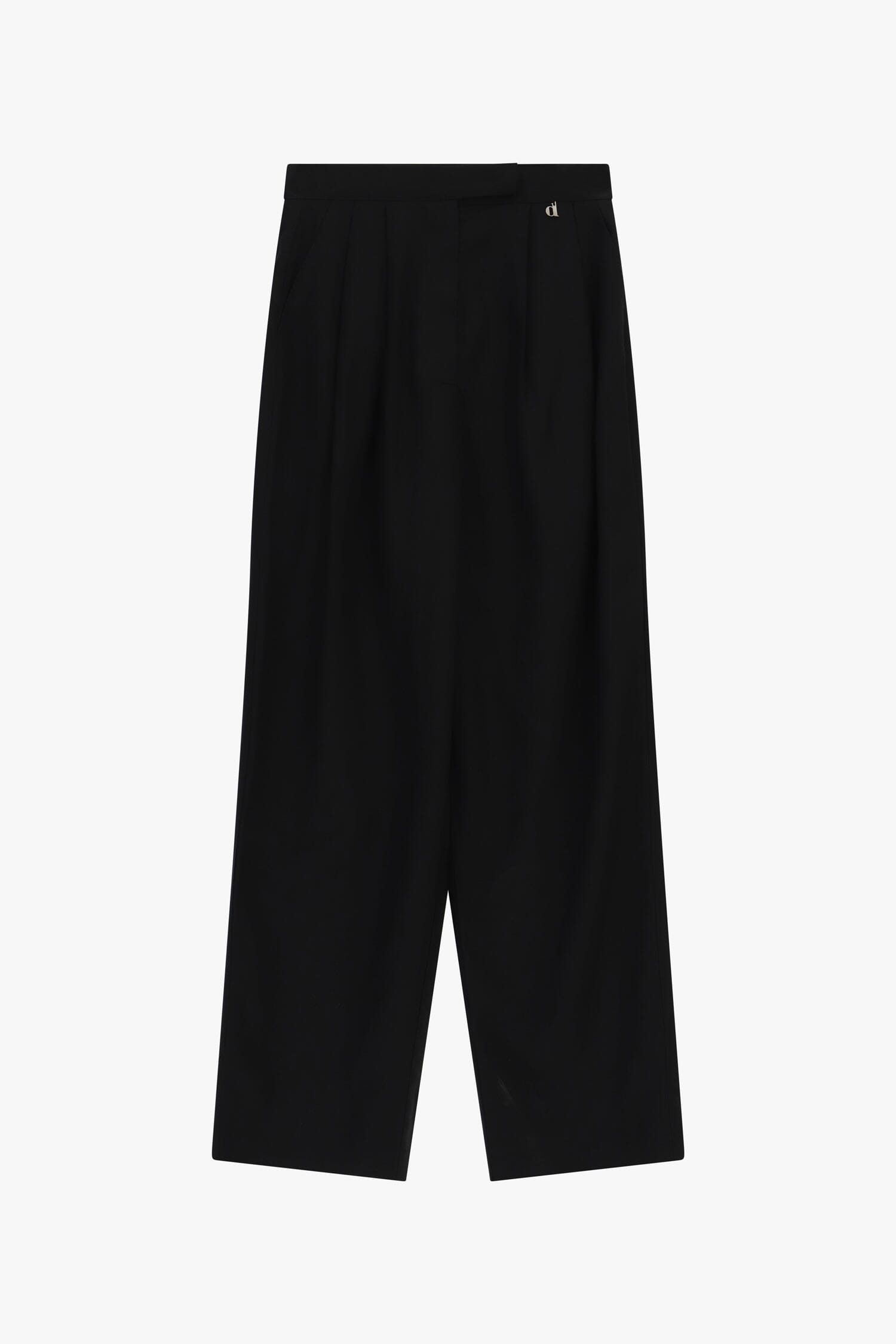High Waisted Palace Trousers With Front Darts Dixie