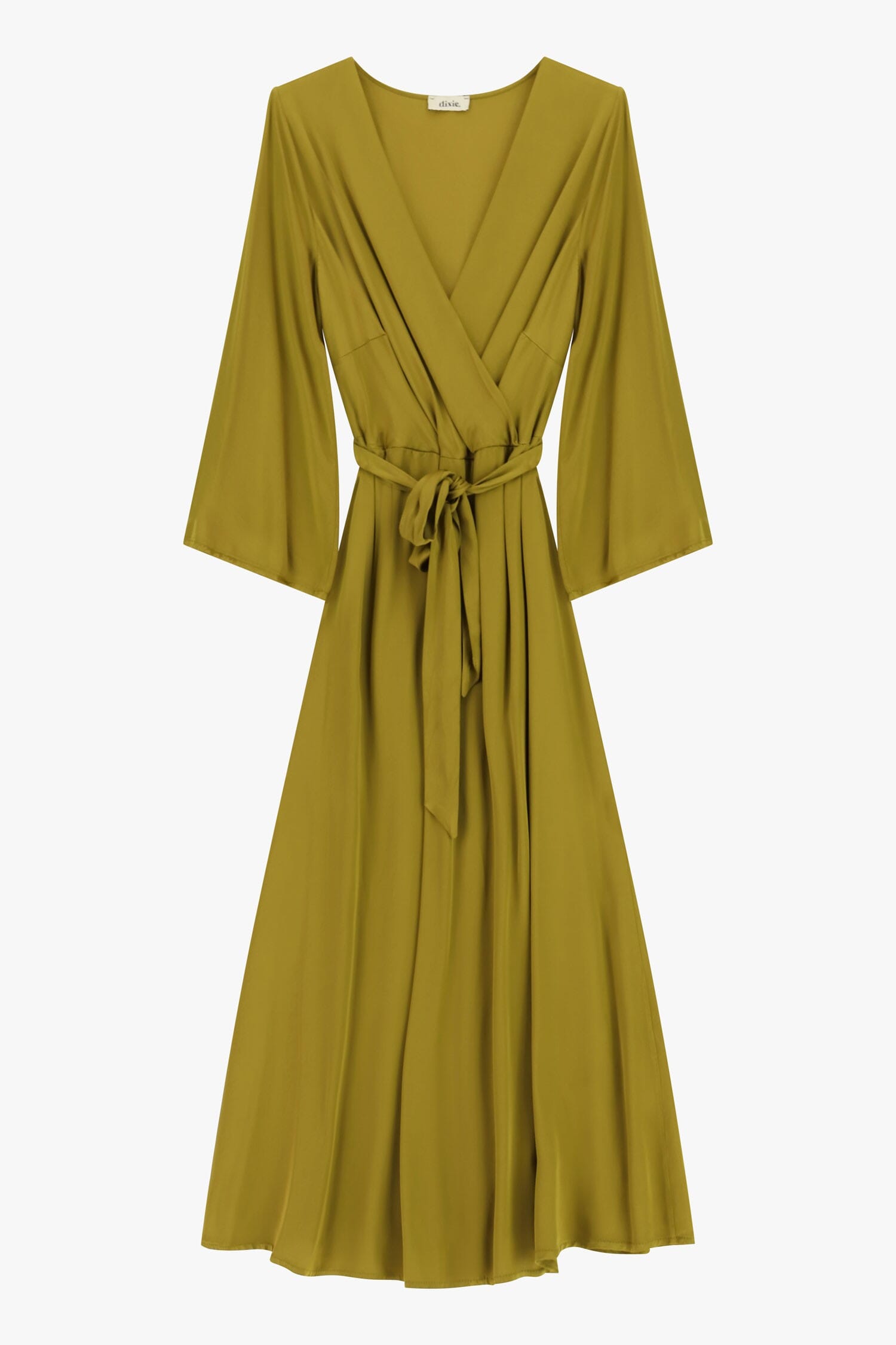 Robe midi avec ceinture croisée Dixie