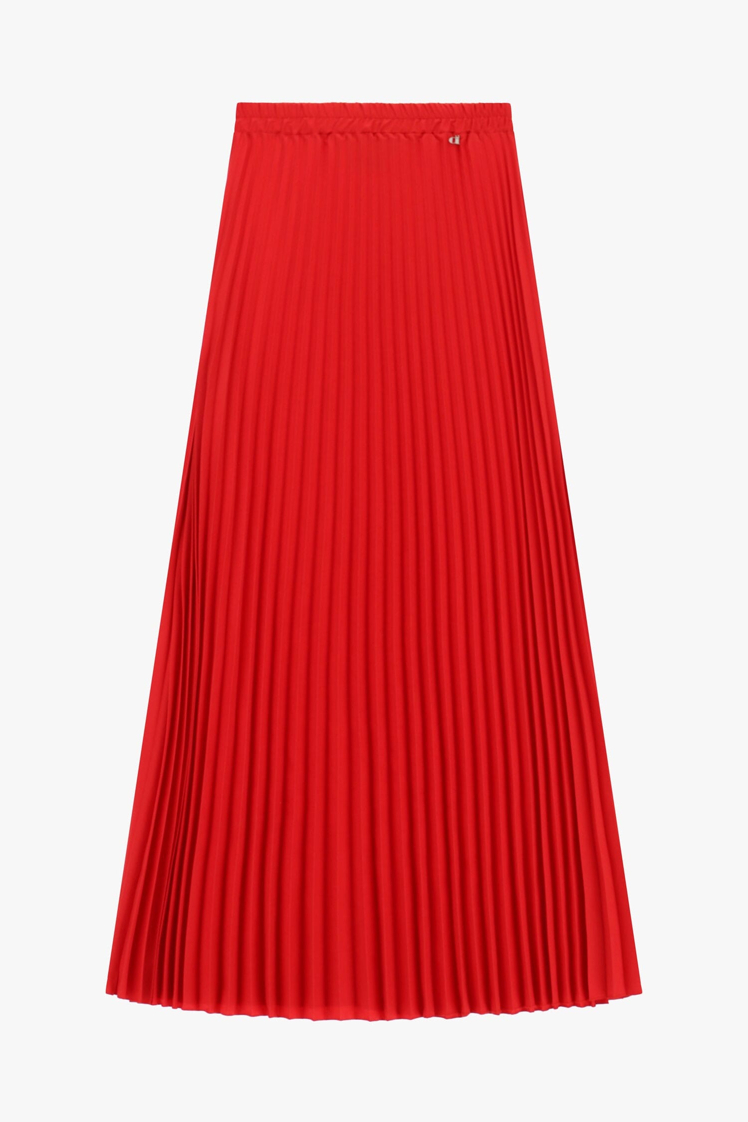 Gonna Plissettata Midi Con Elastico In Vita Dixie