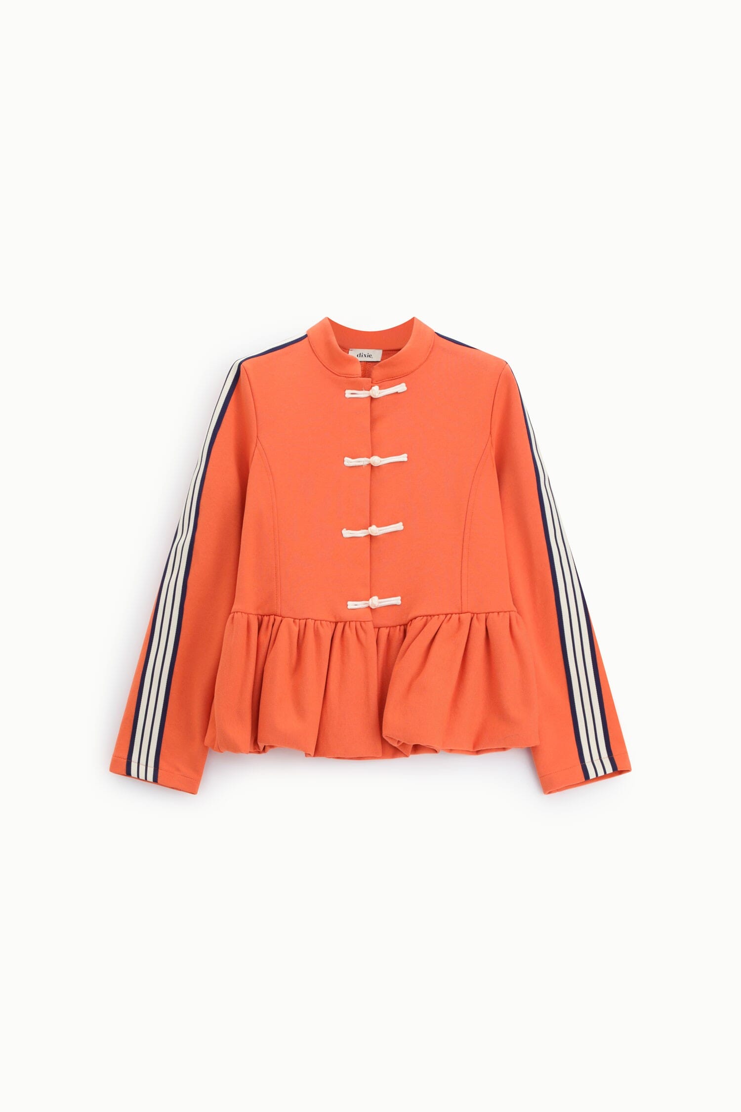 Dixie - Sweat à capuche avec nœud et volants