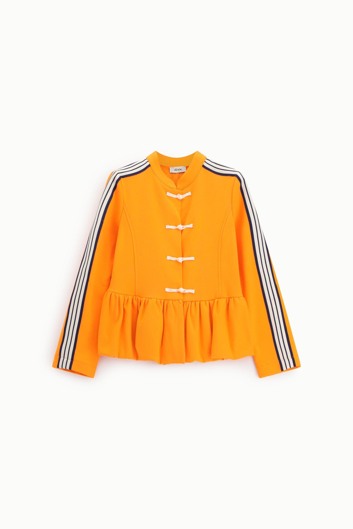 Dixie - Sweat à capuche avec nœud et volants