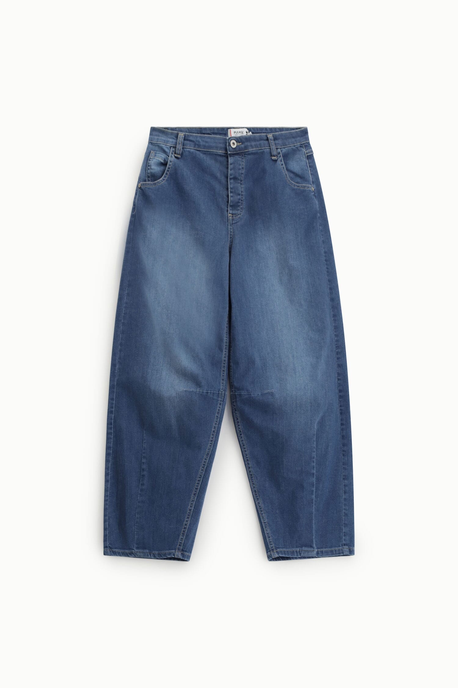 Baloon Cut Wide Leg Jeans Please