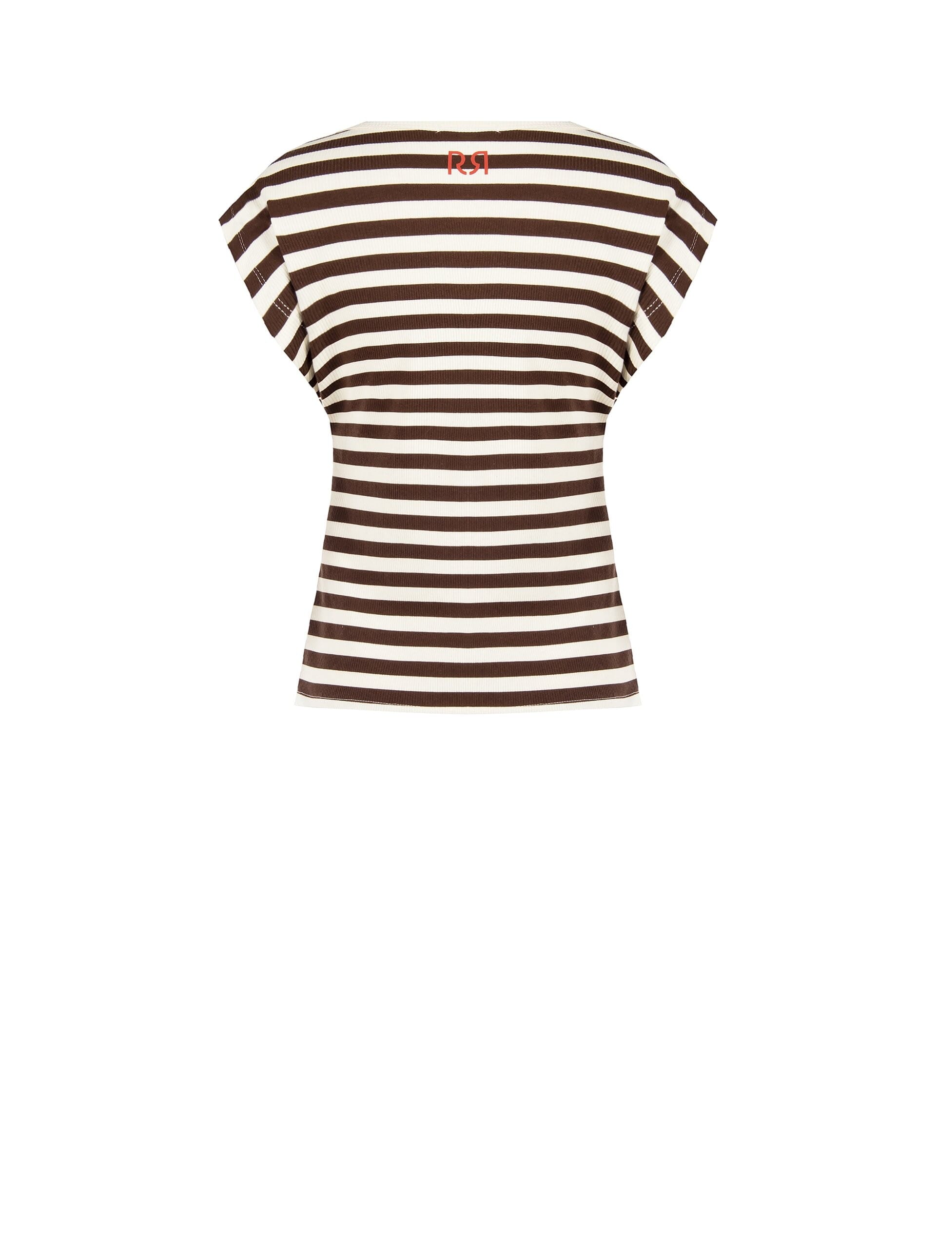 Rinascimento Striped Corduroy Cotton T-Shirt